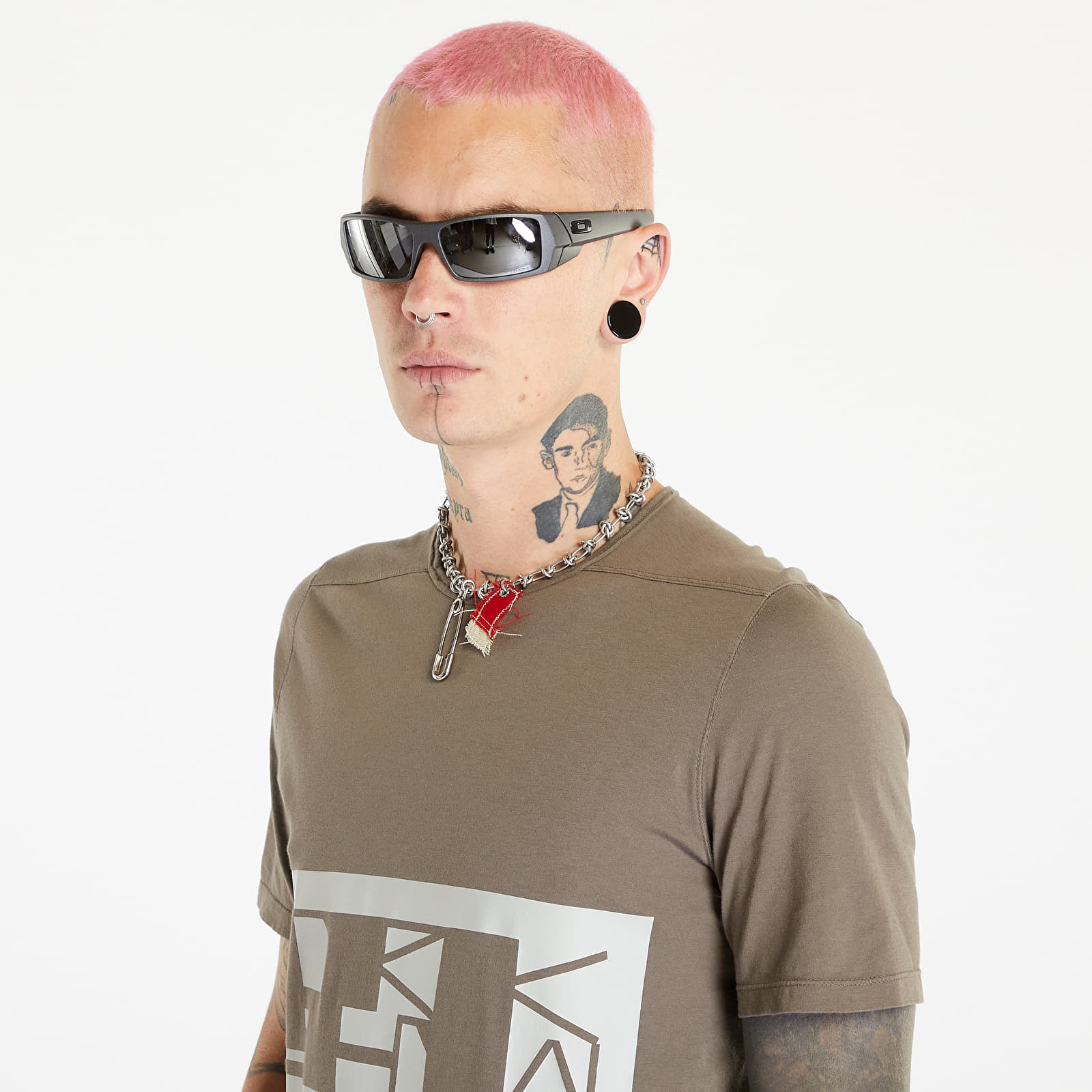 Trička Rick Owens Level T-Shirt Dust/ Pearl