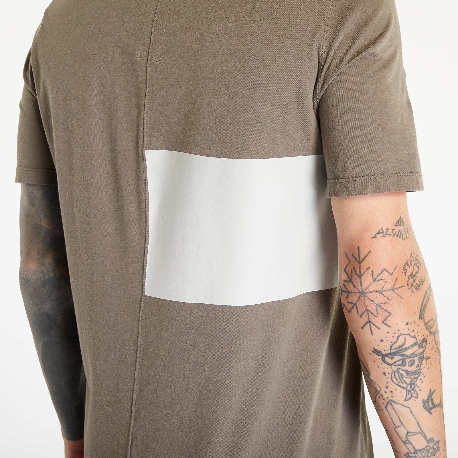 Trička Rick Owens Level T-Shirt Dust/ Pearl