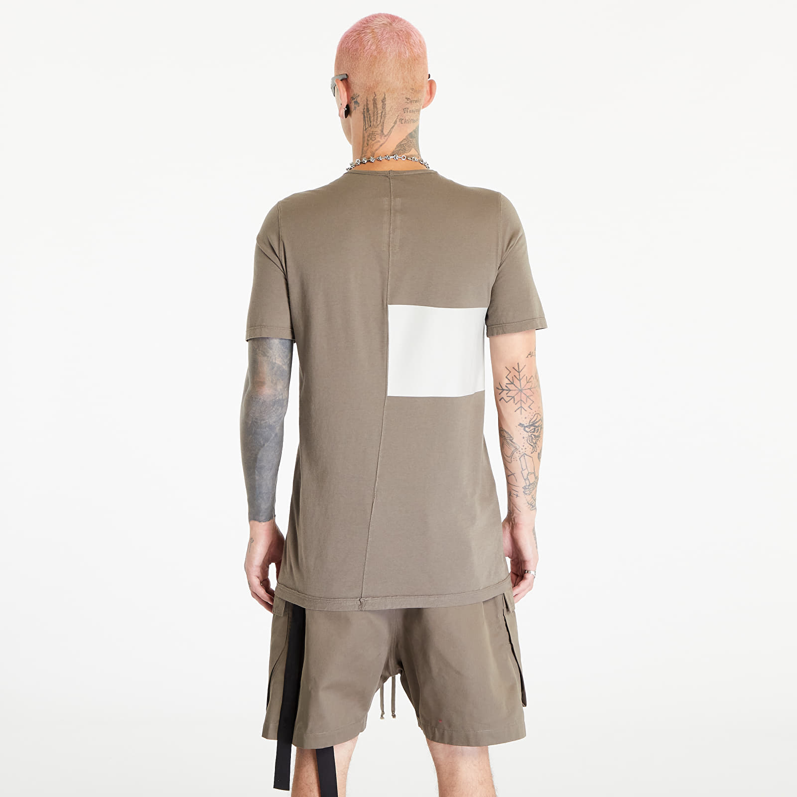 Trička Rick Owens Level T-Shirt Dust/ Pearl