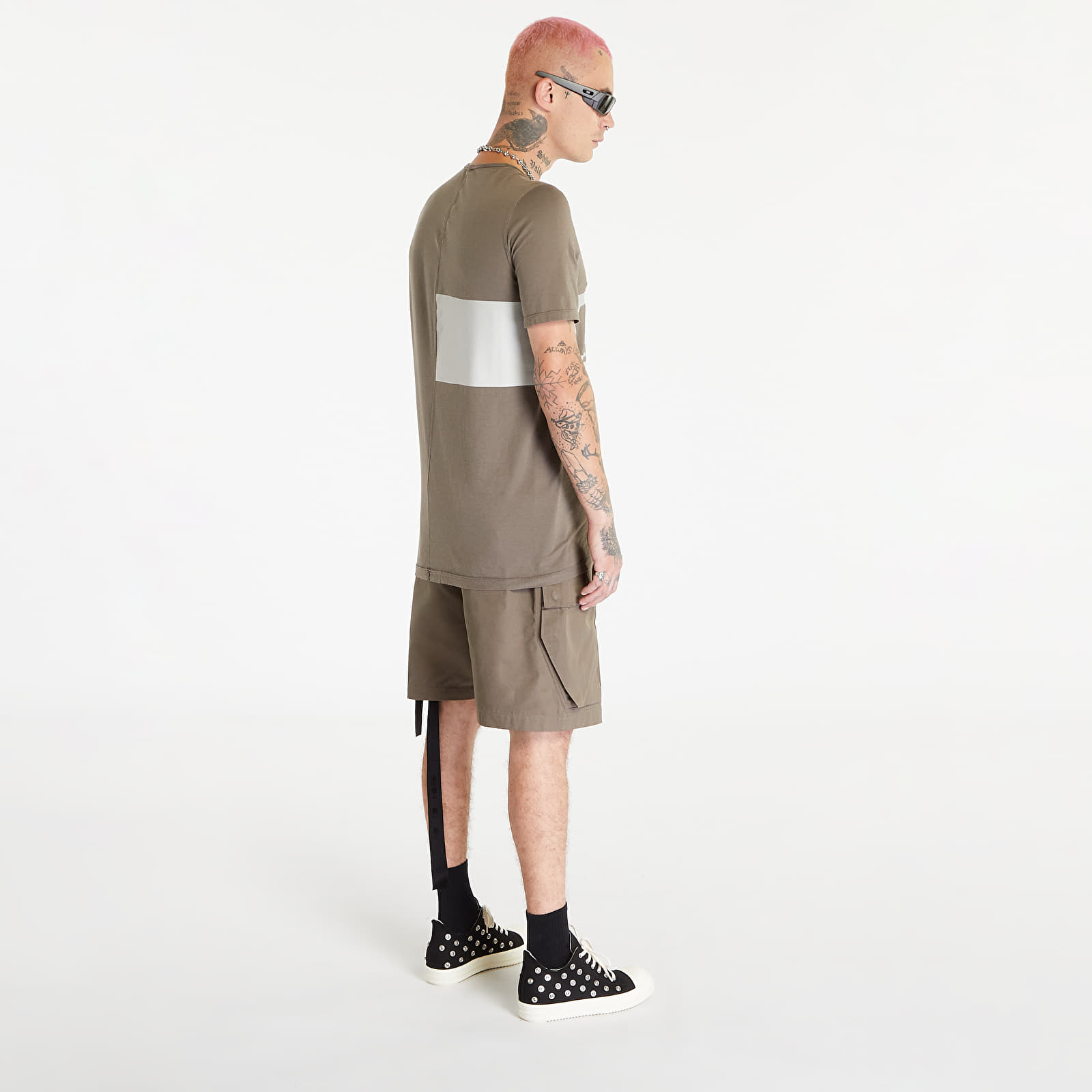 Trička Rick Owens Level T-Shirt Dust/ Pearl