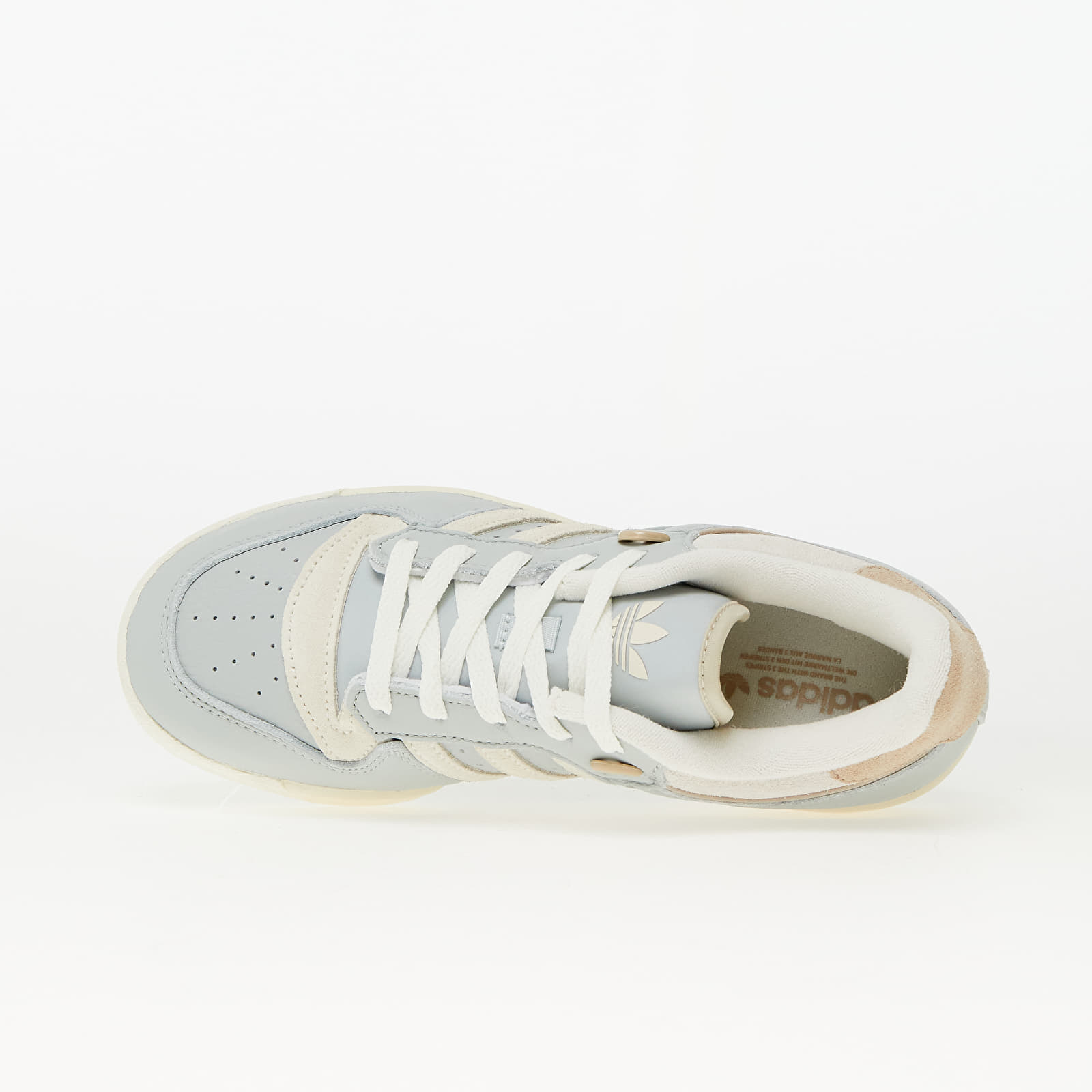 Women's shoes adidas Rivalry Low 86 W Wonder Silver/ Core White/ Wonder Beige