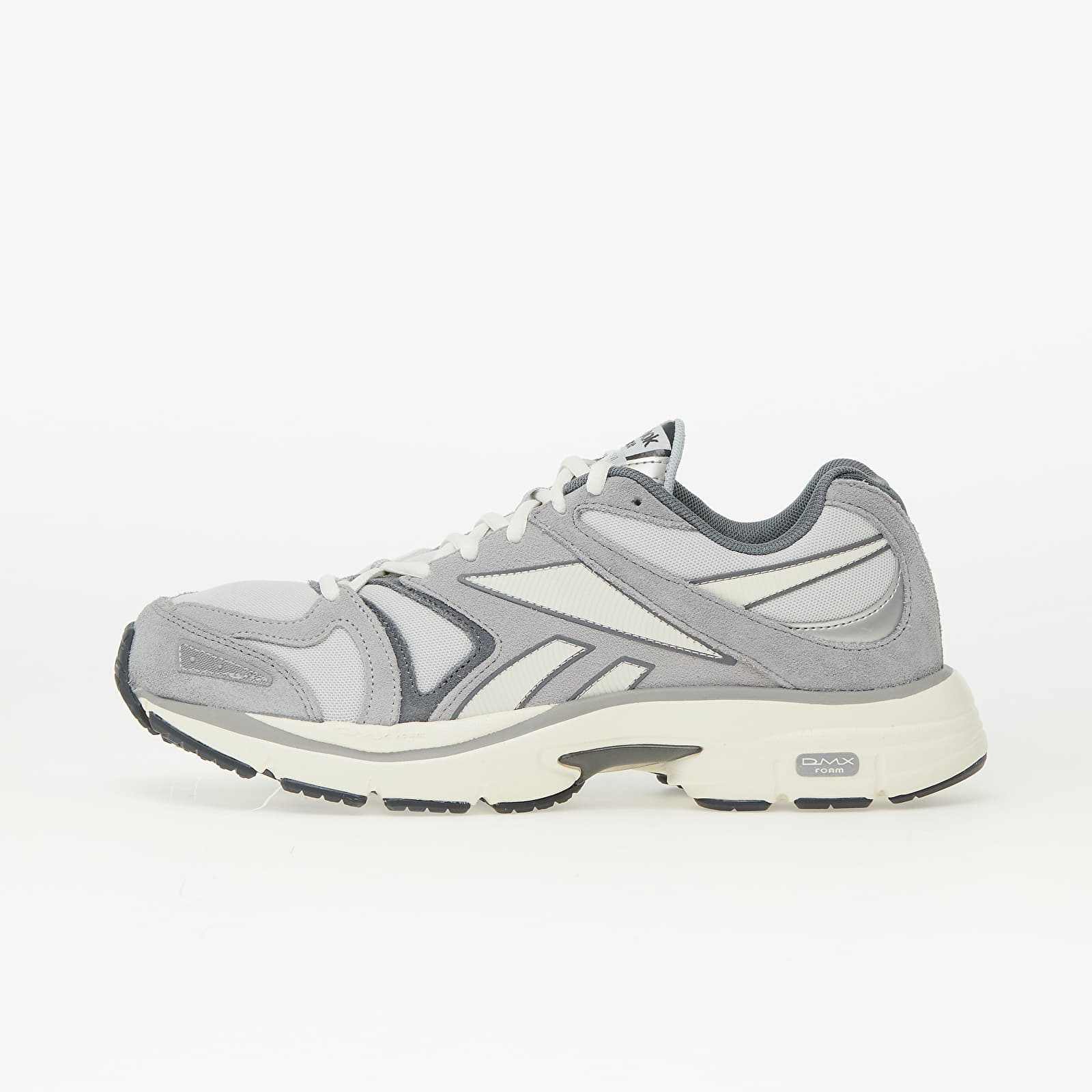 Încălțăminte și sneakerși pentru bărbați Reebok Premier Road Plus VI Pure Grey 4/ Chalk/ Pure Grey 2