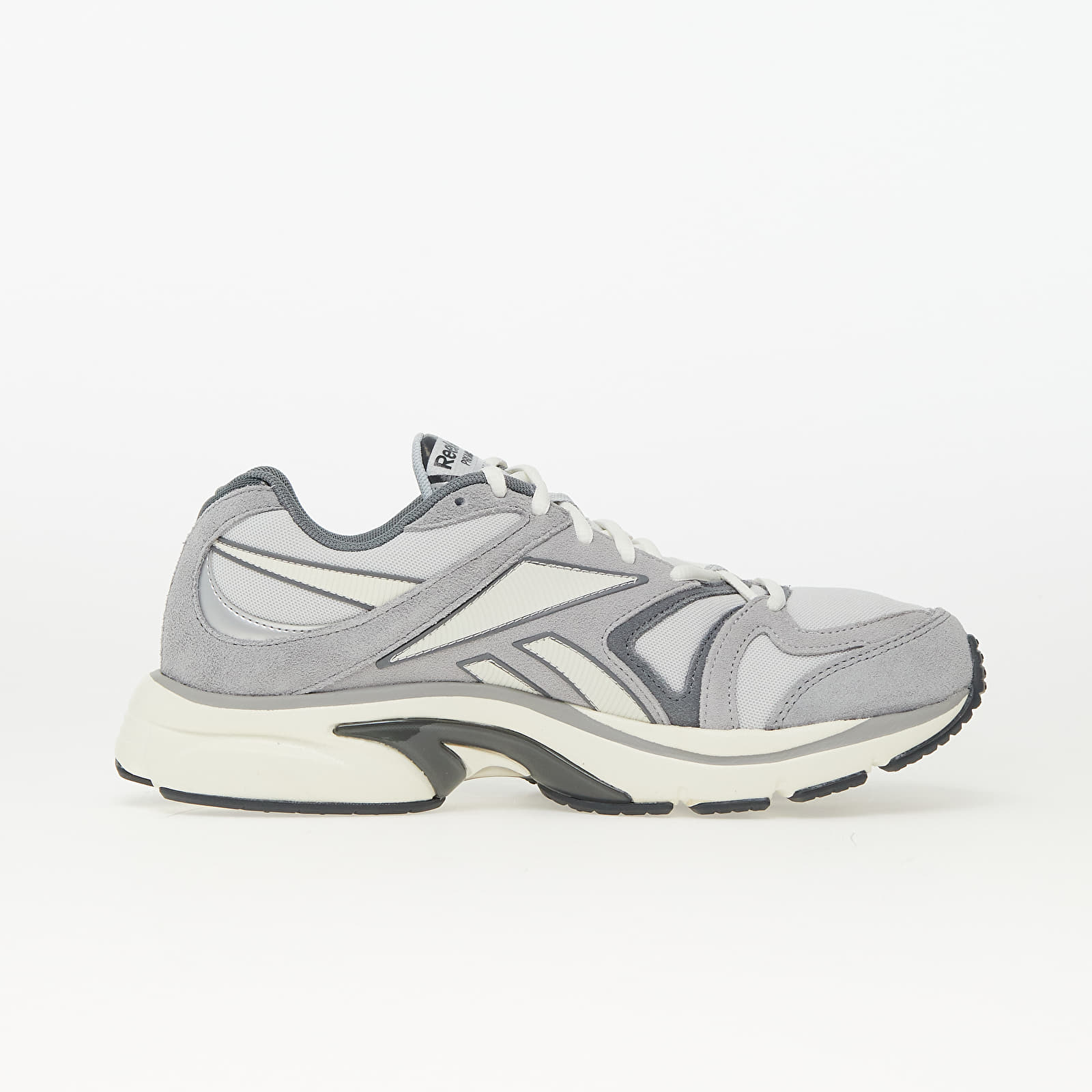 Încălțăminte și sneakerși pentru bărbați Reebok Premier Road Plus VI Pure Grey 4/ Chalk/ Pure Grey 2
