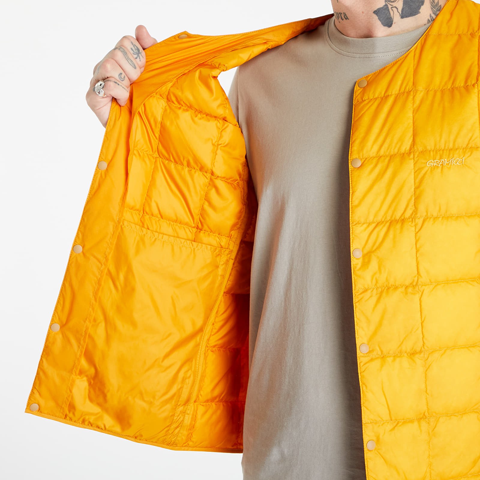 Vests Gramicci Inner Down Vest UNISEX Gold