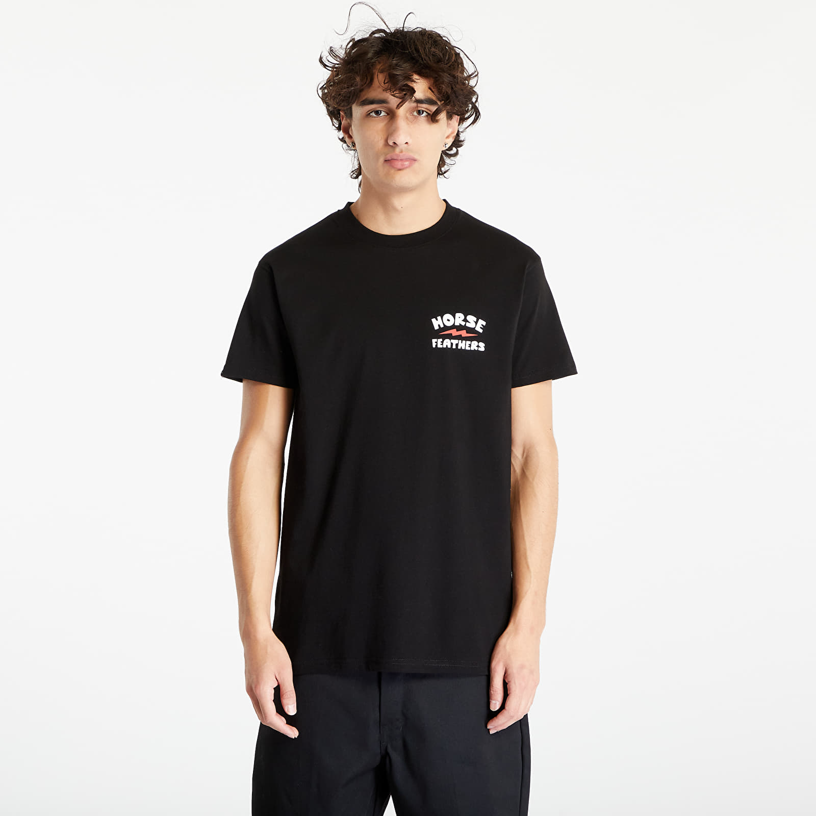 Camisetas Horsefeathers Ignite T-Shirt Black