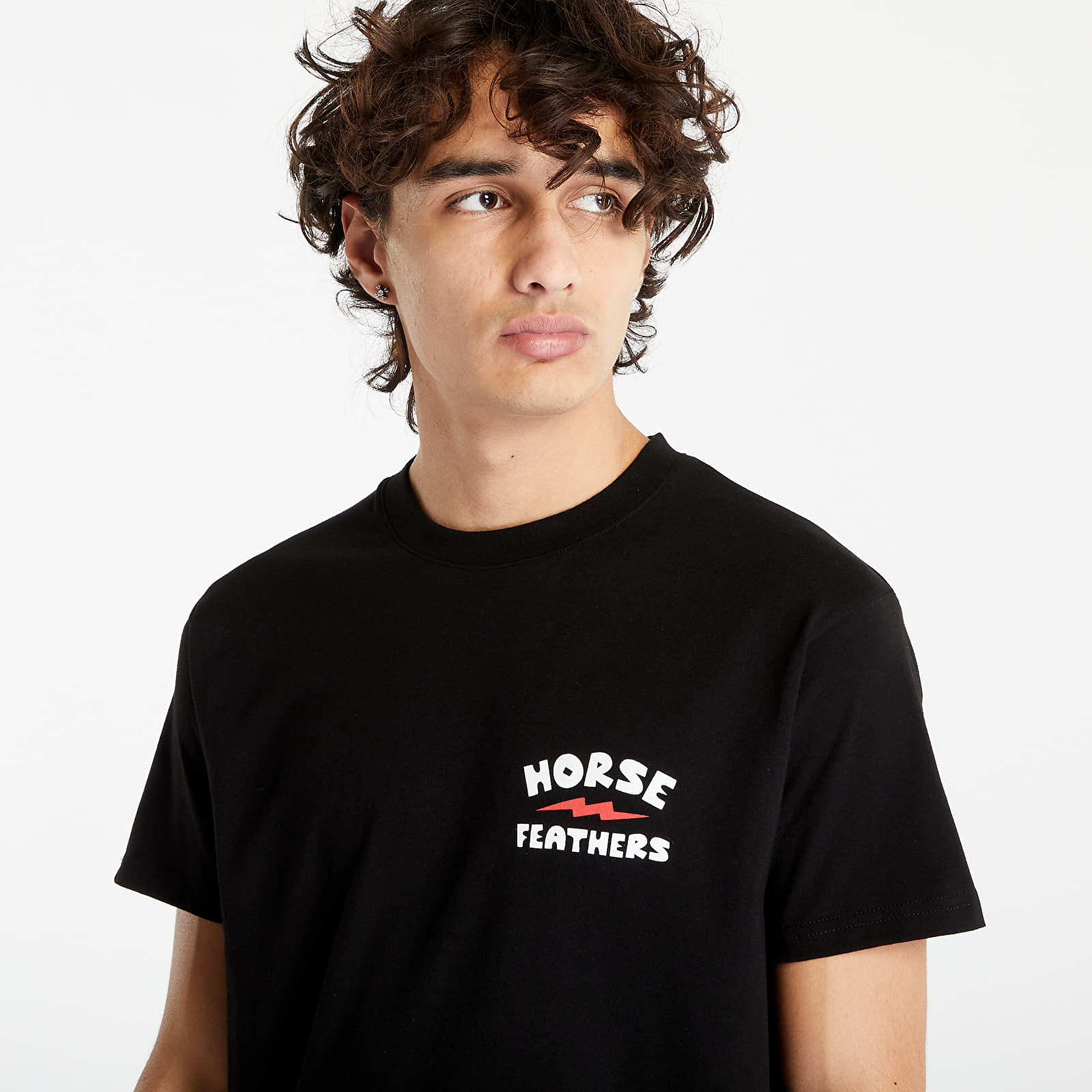 Camisetas Horsefeathers Ignite T-Shirt Black