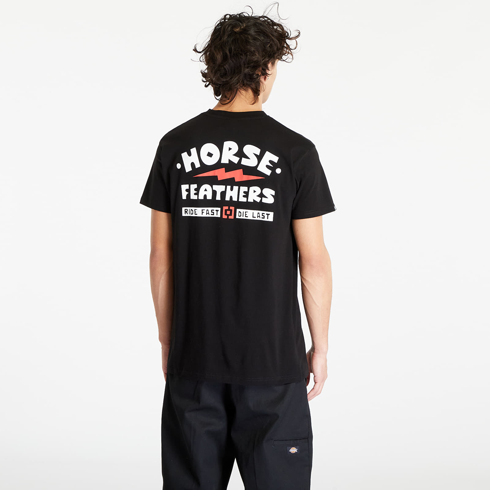 Camisetas Horsefeathers Ignite T-Shirt Black