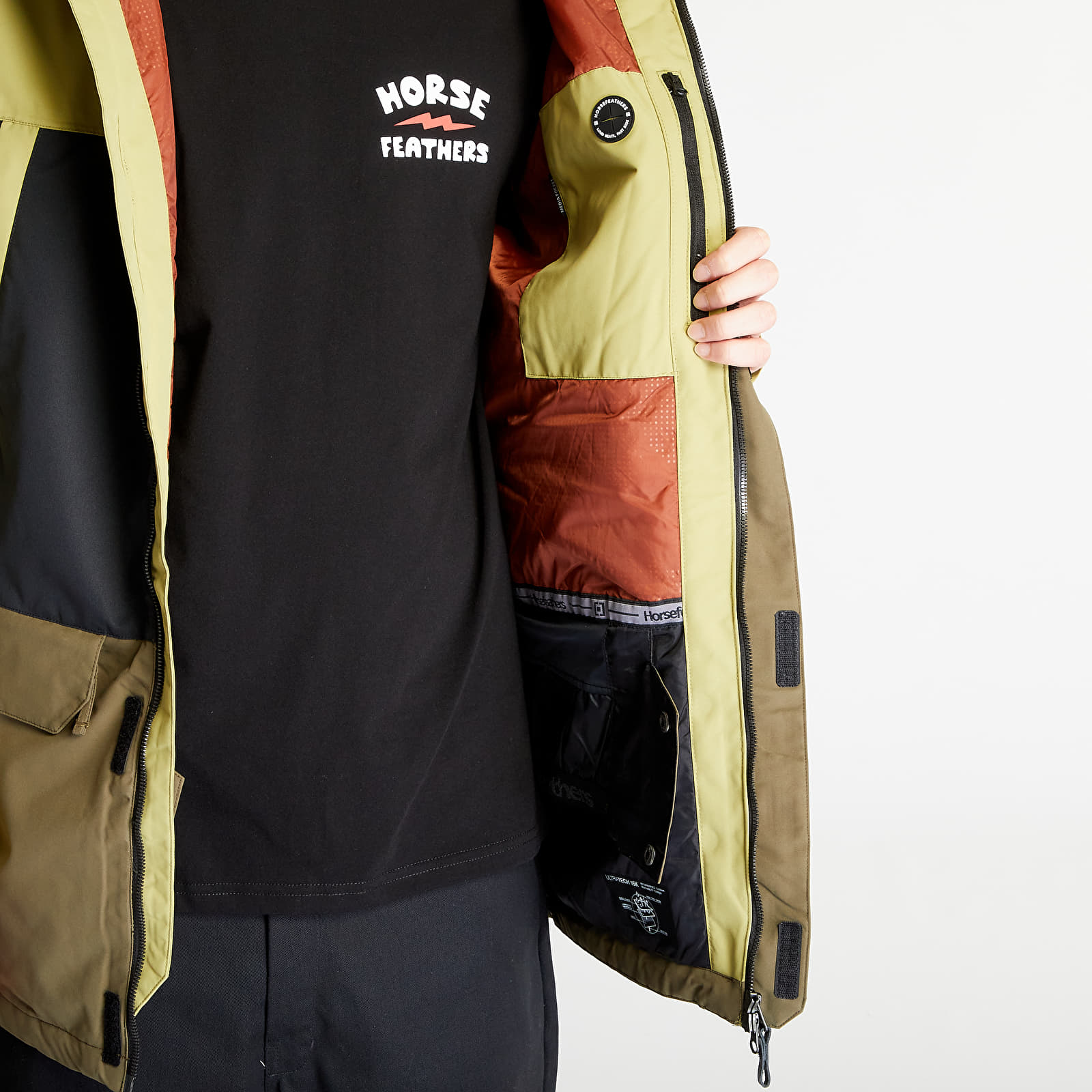 Jackets Horsefeathers Cordon II Jacket Dark Olive