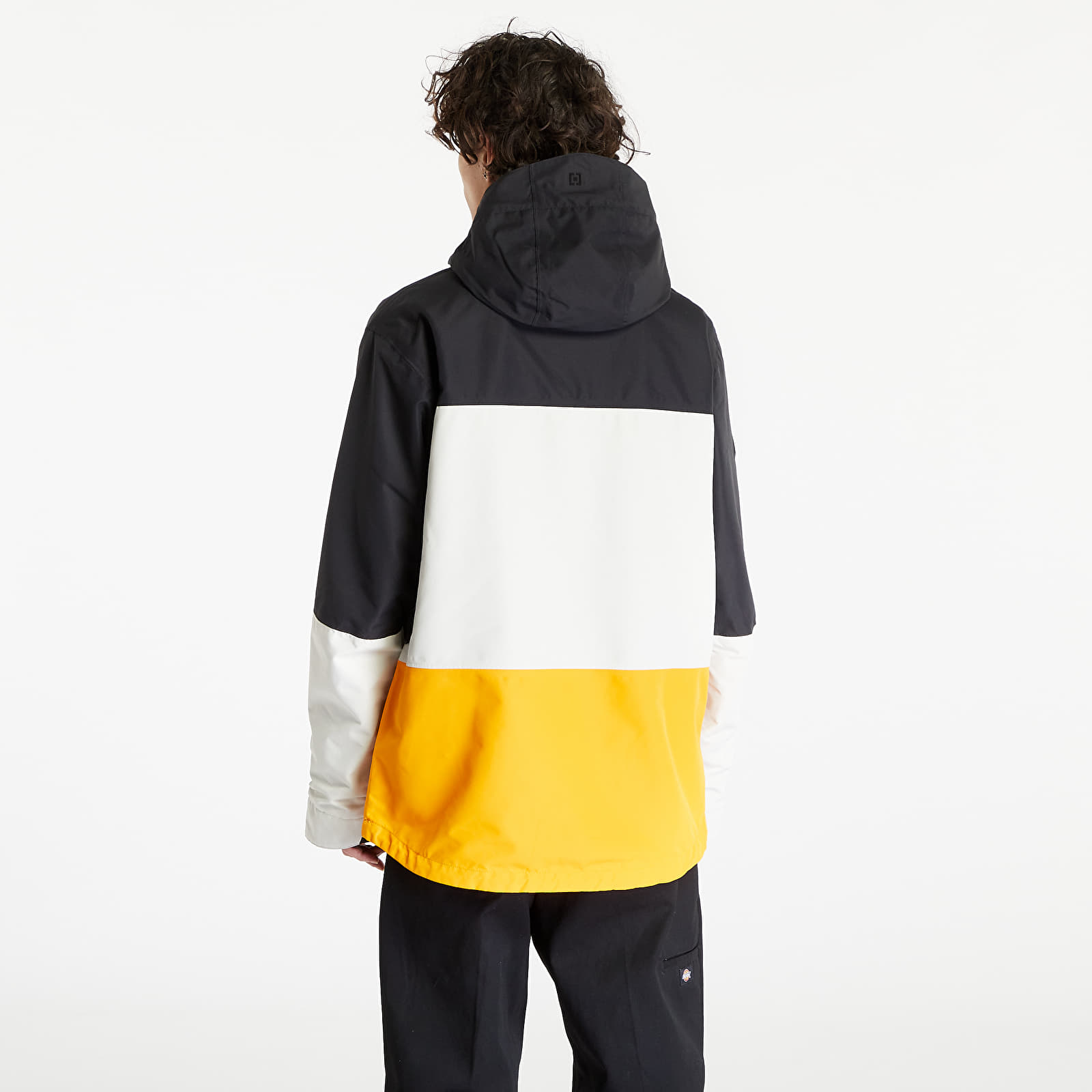 Jacken Horsefeathers Halen II Shell Jacket Black/ Radiant Yellow