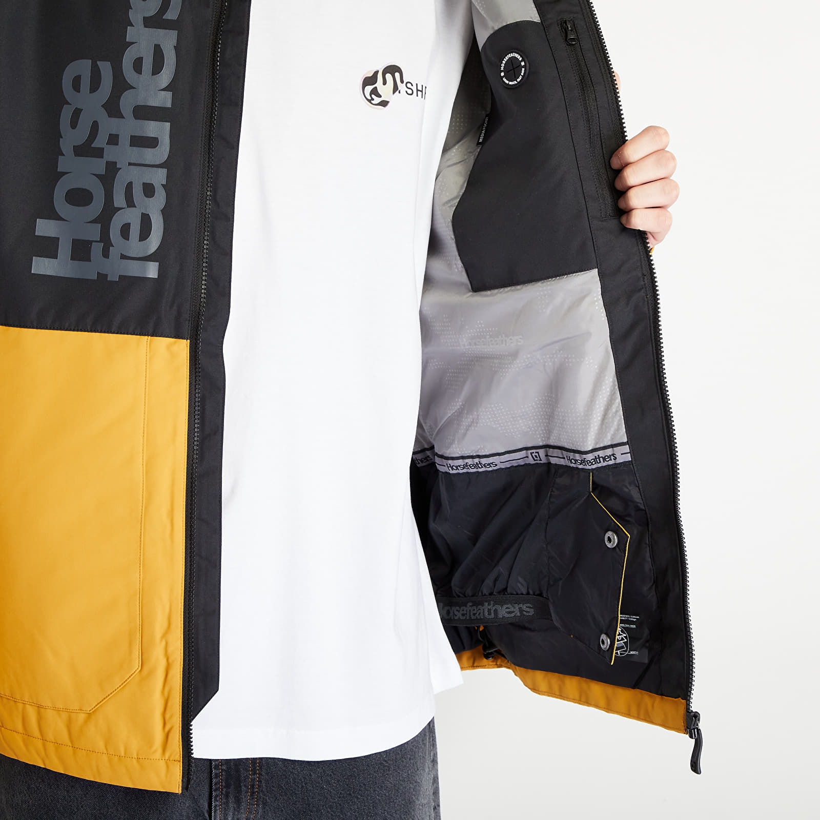 Jacken Horsefeathers Morse II Jacket Spruce Yellow