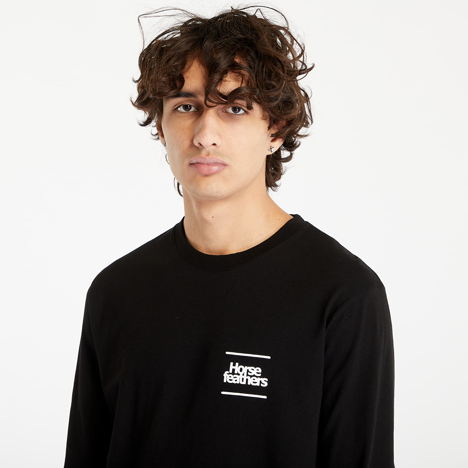 Camisetas Horsefeathers Chess T-Shirt Black