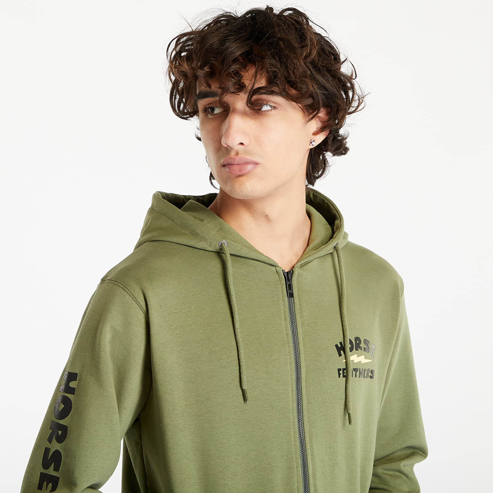 Sweatjacken und Sweatshirts Horsefeathers Ignite Sweatshirt Loden Green