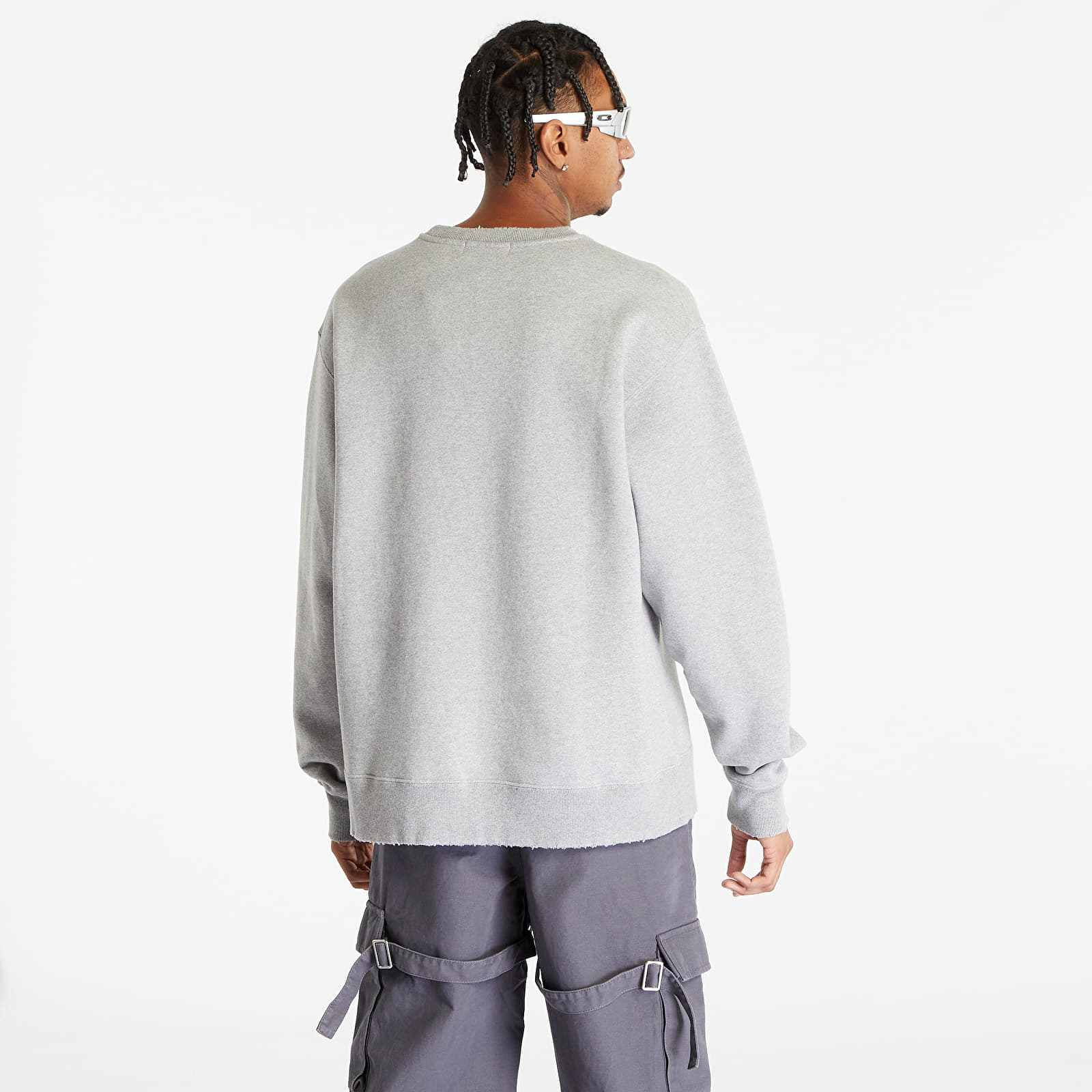 Hettegensere og sweatshirts Ambush Academy Crewneck Sweatshirt UNISEX Light Grey Navy