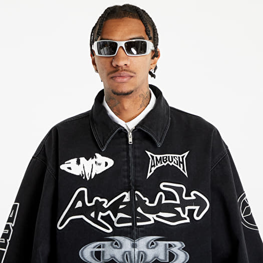 Ambush Patch Denim Bomber Black/ No Color | Footshop
