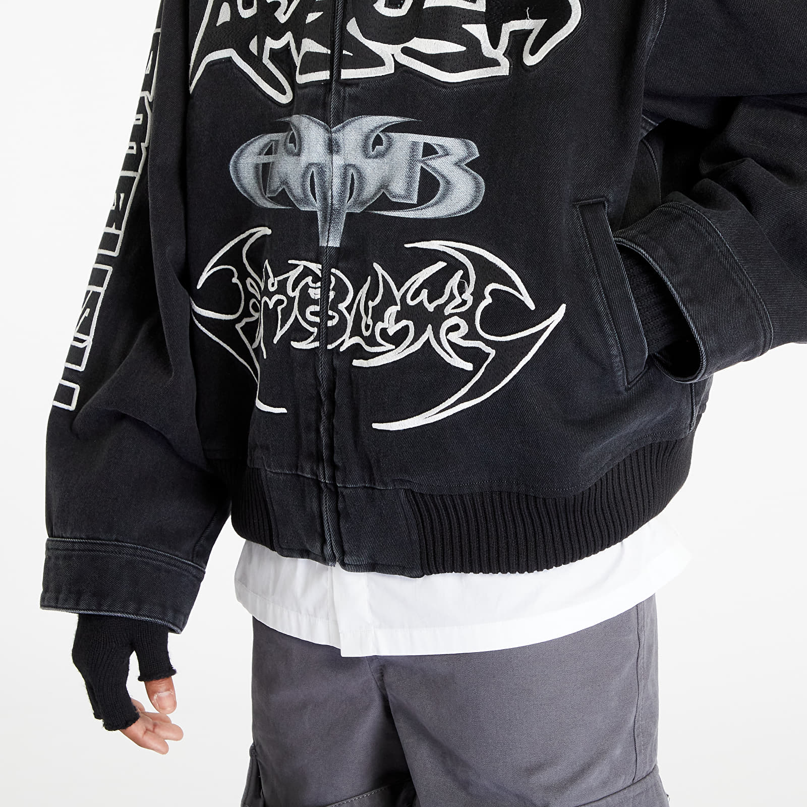 Bomber Jackets Ambush Patch Denim Bomber Black/ No Color
