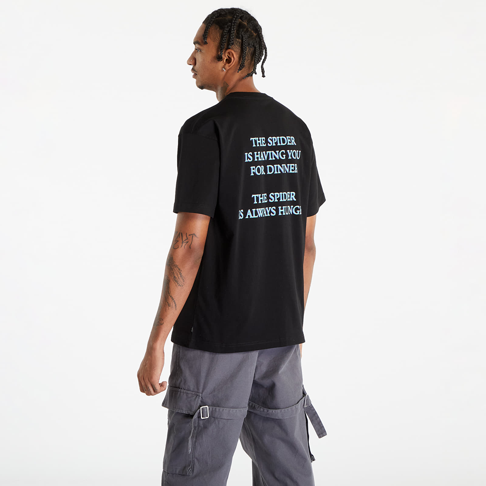 T-shirts Patta Spider T-Shirt Black