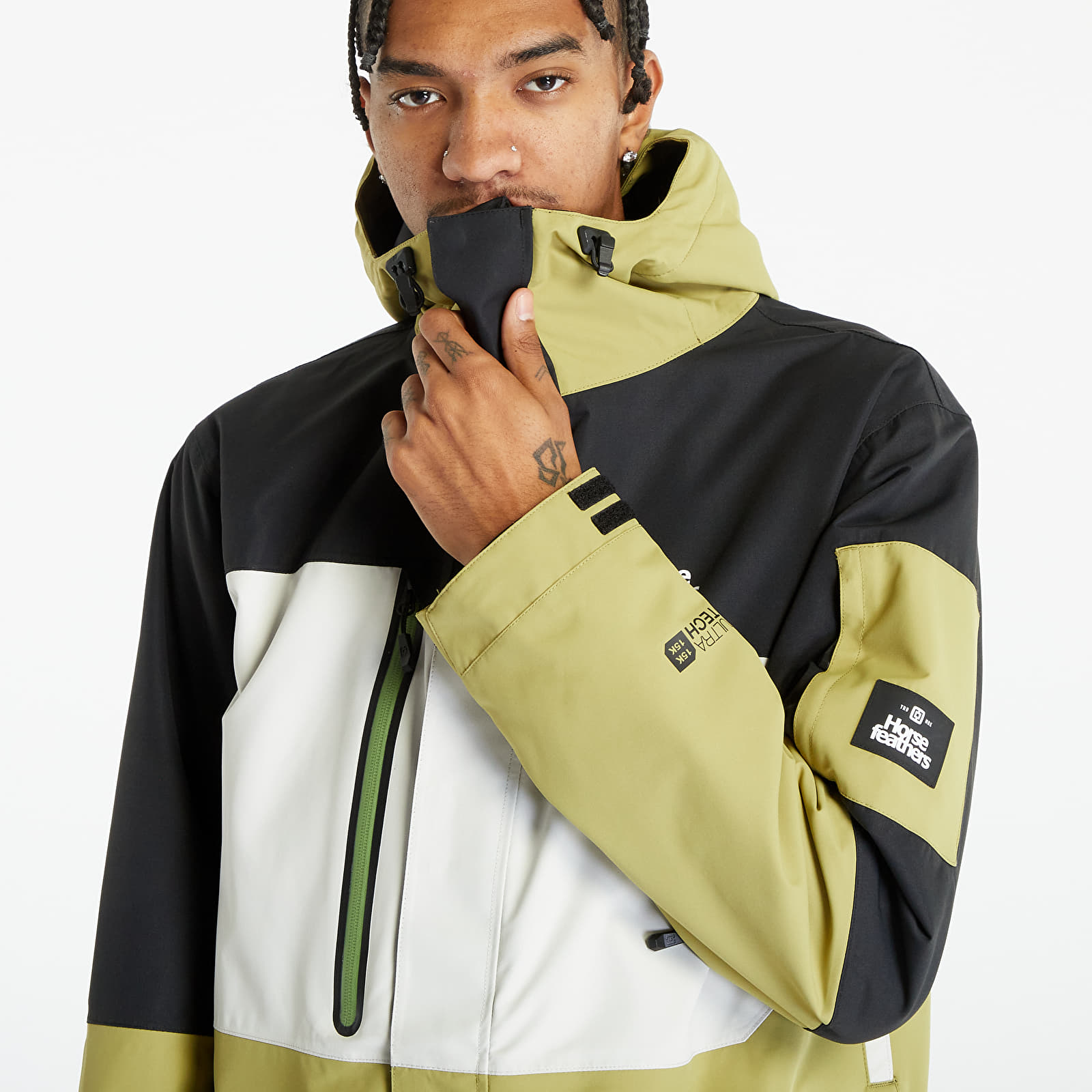 Jacken Horsefeathers Ripple Jacket Black/ Iguana