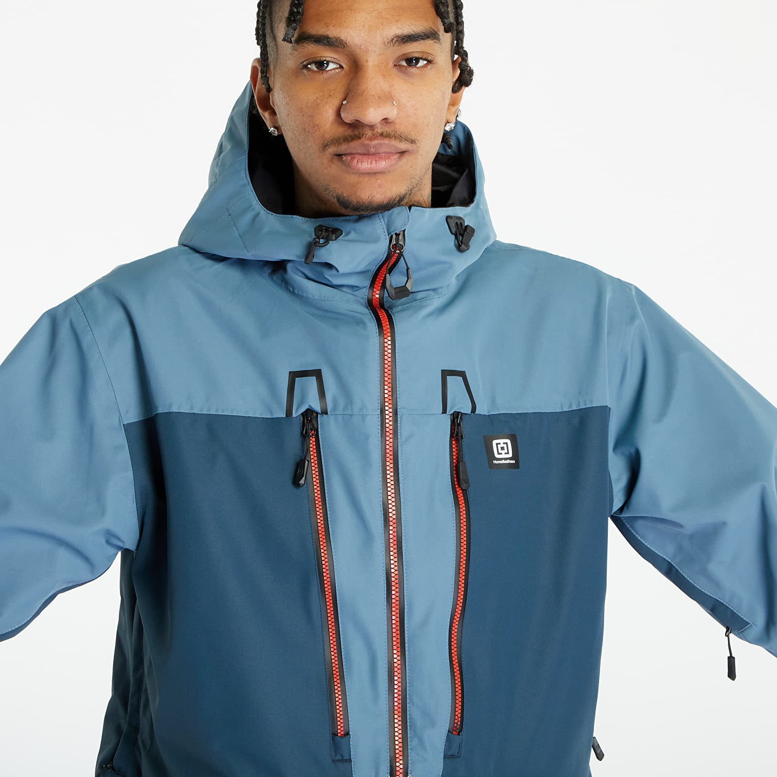 Jakas Horsefeathers Halen II Shell Jacket Blue Mirage