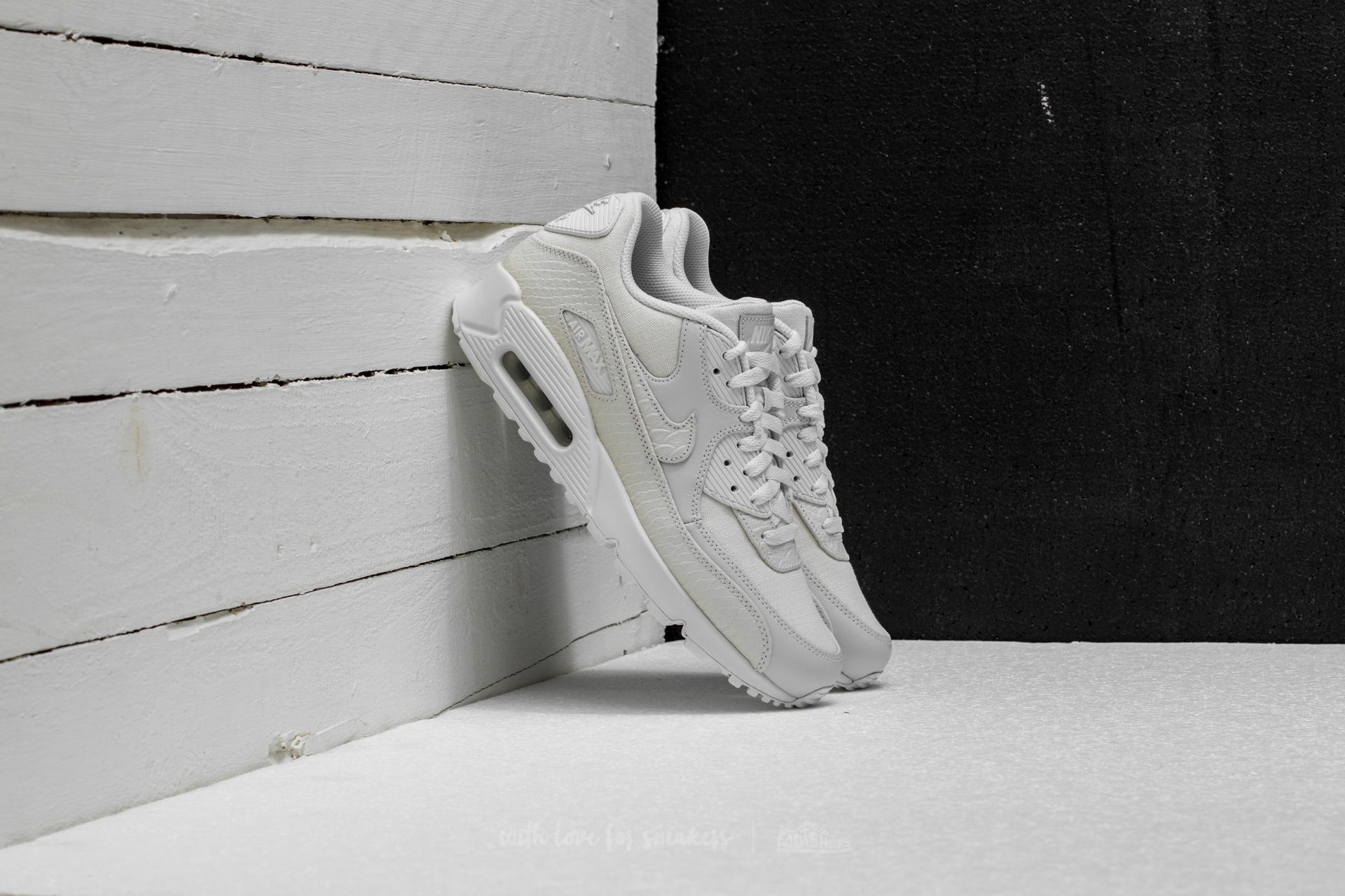 Vyriška avalynė Nike Air Max 90 Premium Summit White/ Summit White