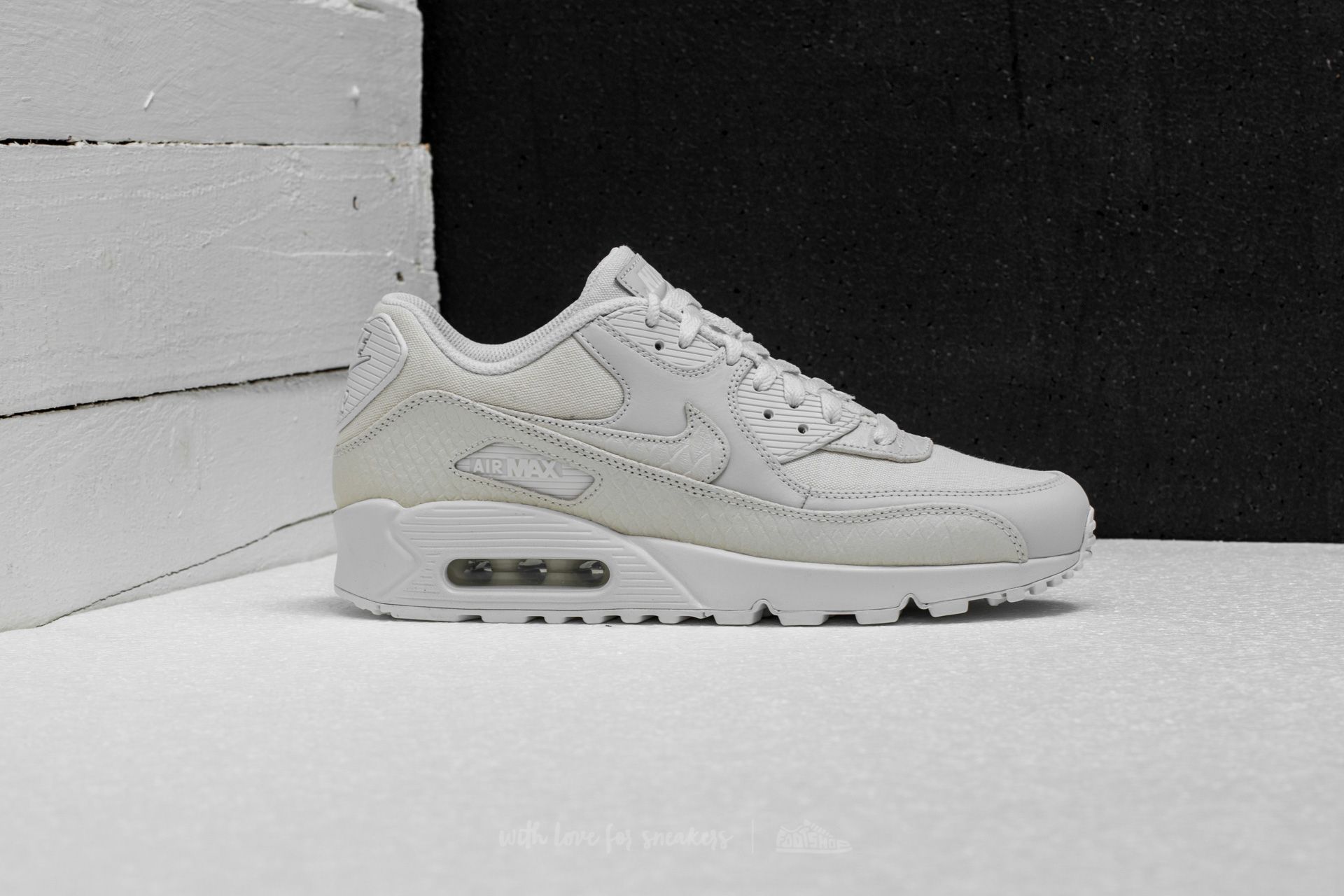 Vyriška avalynė Nike Air Max 90 Premium Summit White/ Summit White