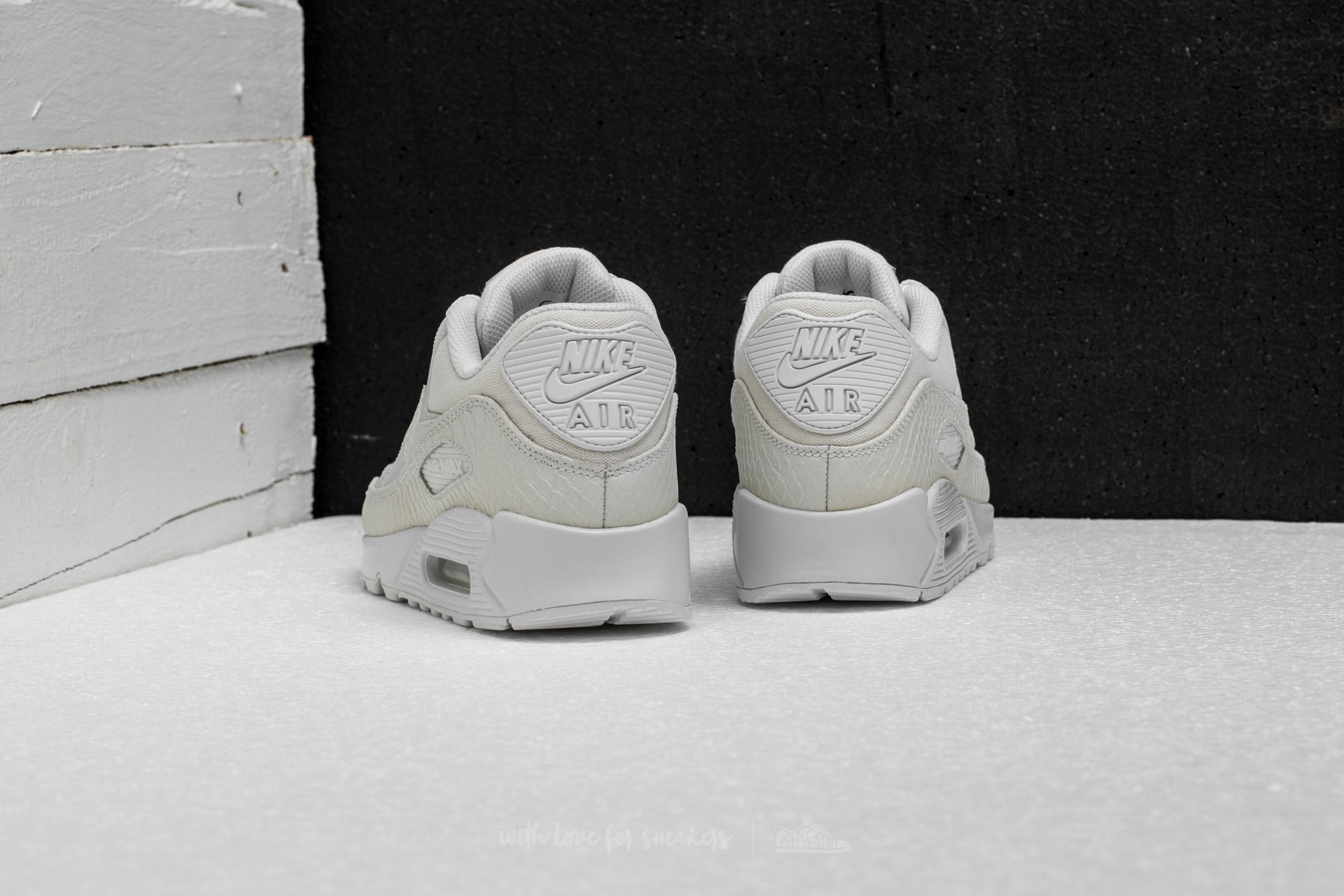 Vyriška avalynė Nike Air Max 90 Premium Summit White/ Summit White