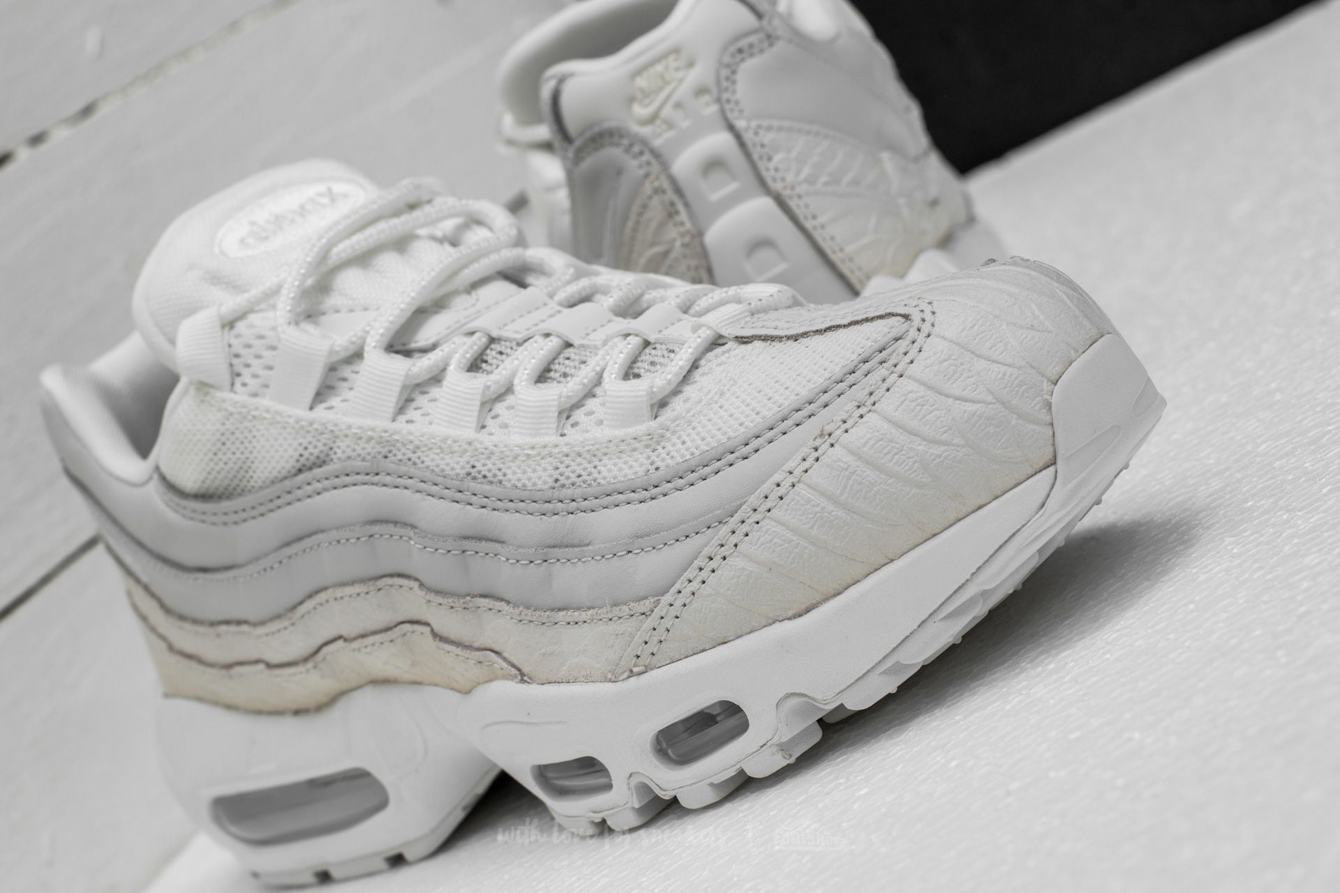 Nike Air Max 95 Premium Summit White/ Summit White | Footshop