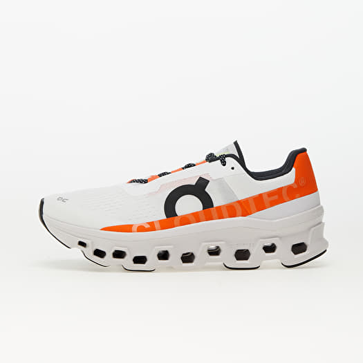 ON Cloudmonster メンズ 27cm アンダイドホワイト/フレイム On M Cloudmonster Undyed-White/ Flame | Footshop
