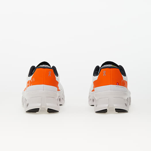 Orange and clearance white designer shoes