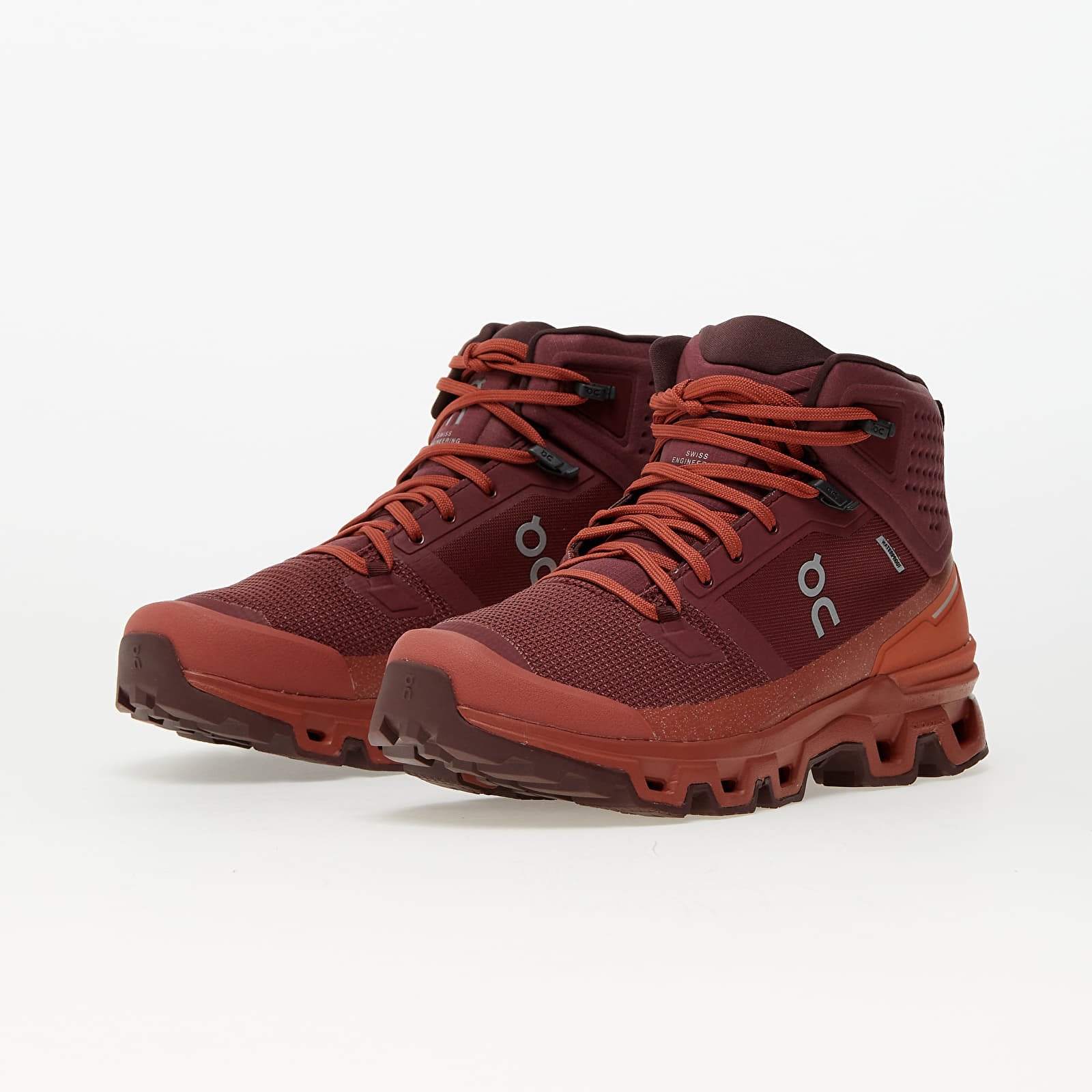 Frauen On W Cloudrock 2 Waterproof Beet/ Auburn