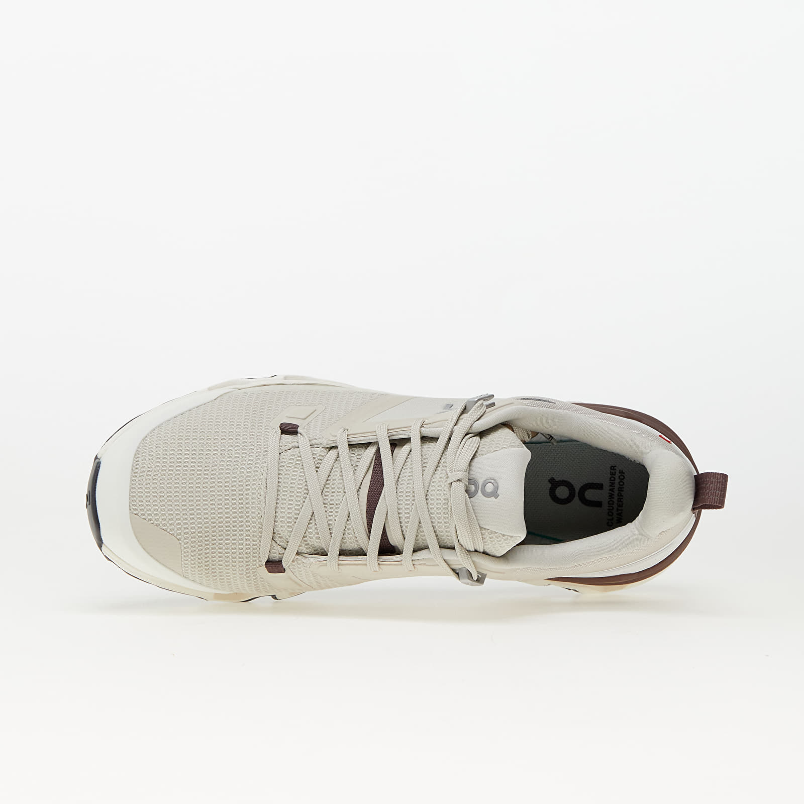 Sapatos de mulher On W Cloudwander Waterproof Sand/ Ivory