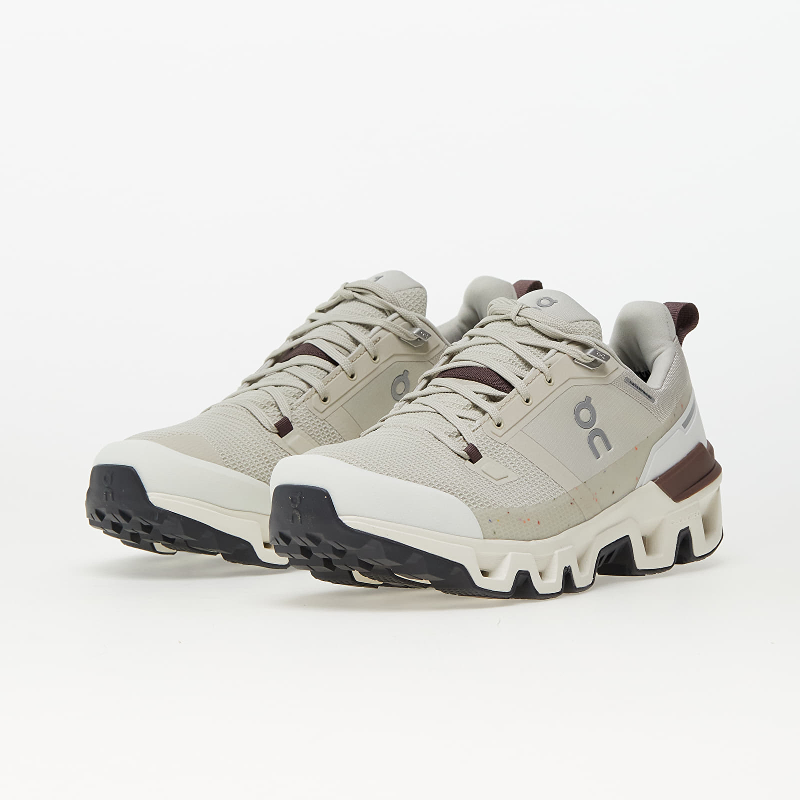 Sapatos de mulher On W Cloudwander Waterproof Sand/ Ivory