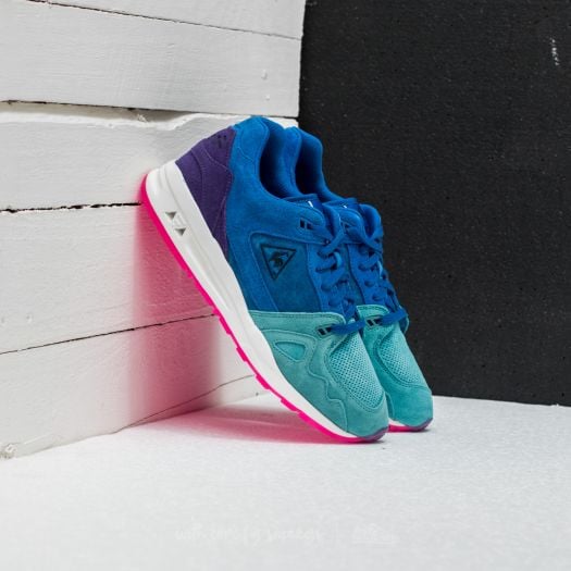 Men s shoes Le Coq Sportif R1000 Suede Lake Blue Classic Blue Footshop