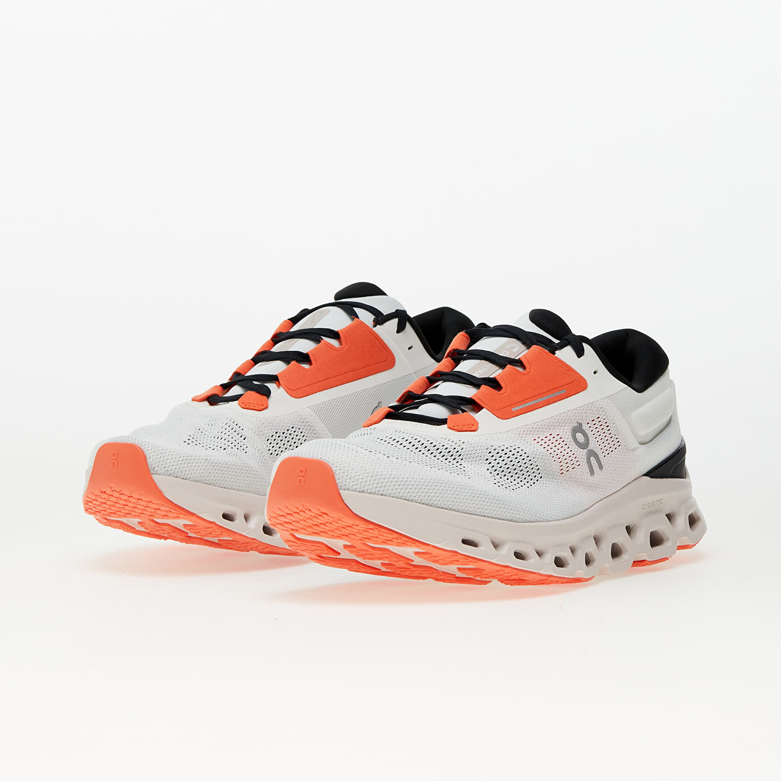 Herren Sneaker und Schuhe On M Cloudstratus 3 Undyed-White/ Sand