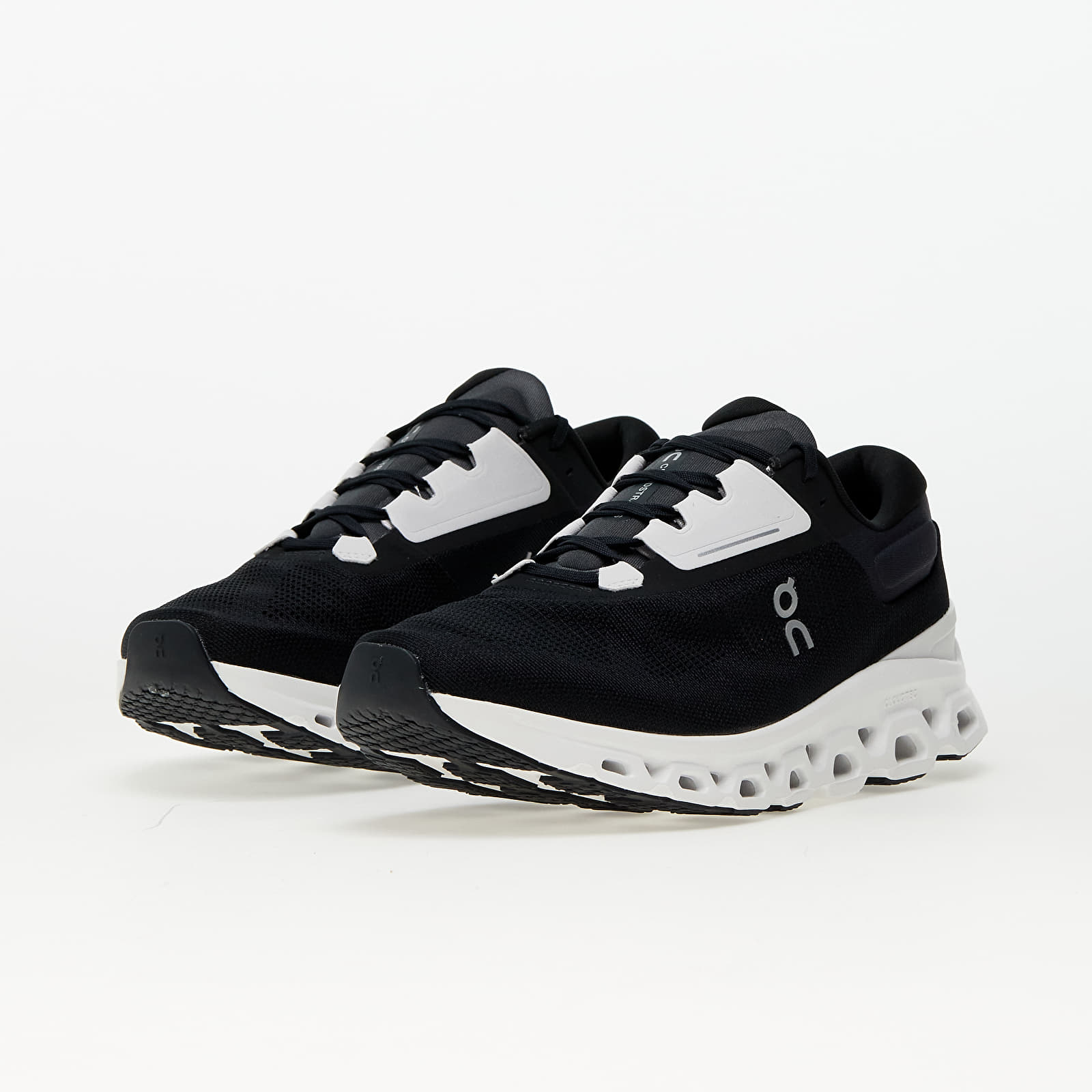 Men's shoes On M Cloudstratus 3 Black/ Frost
