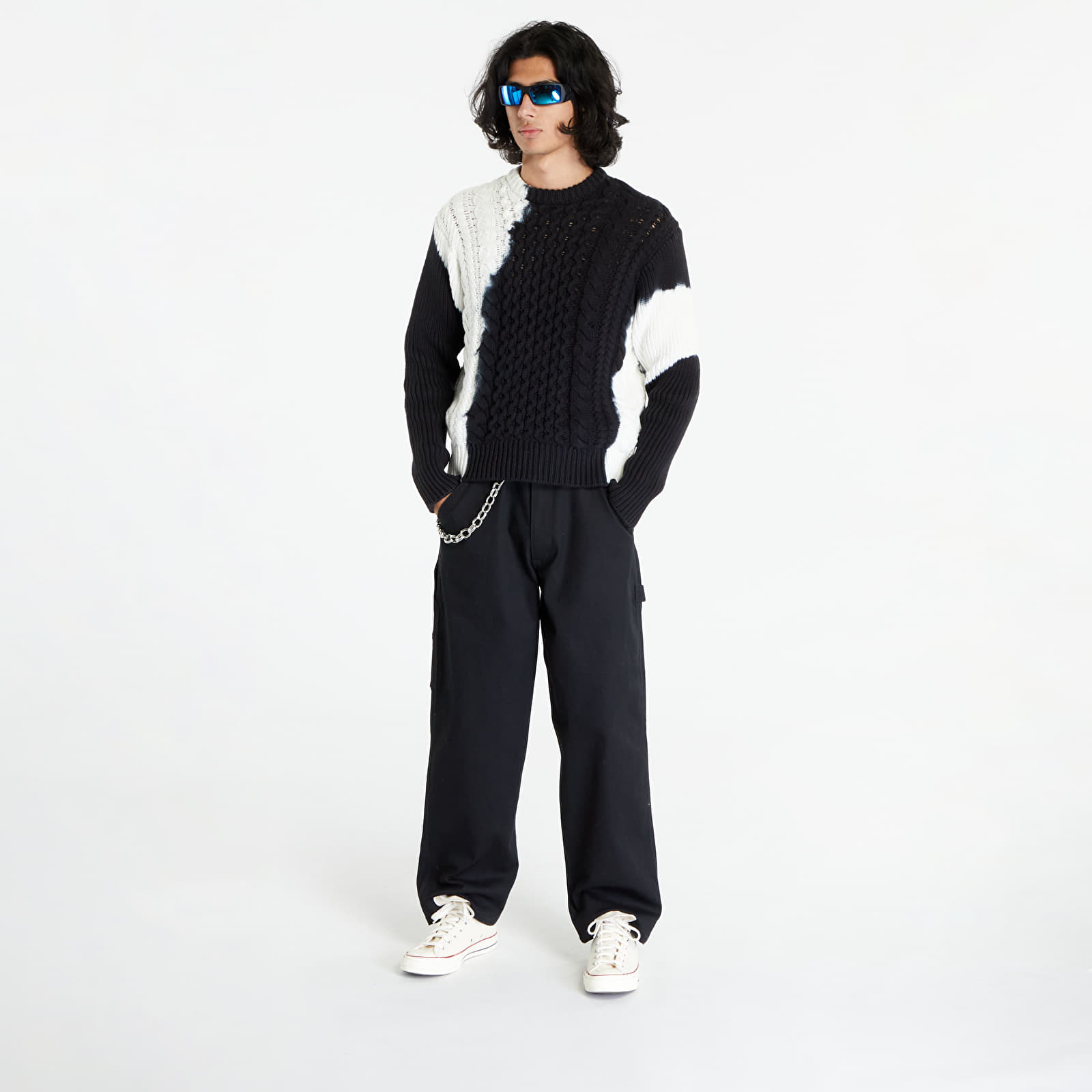Stussy tie dye sweater on sale