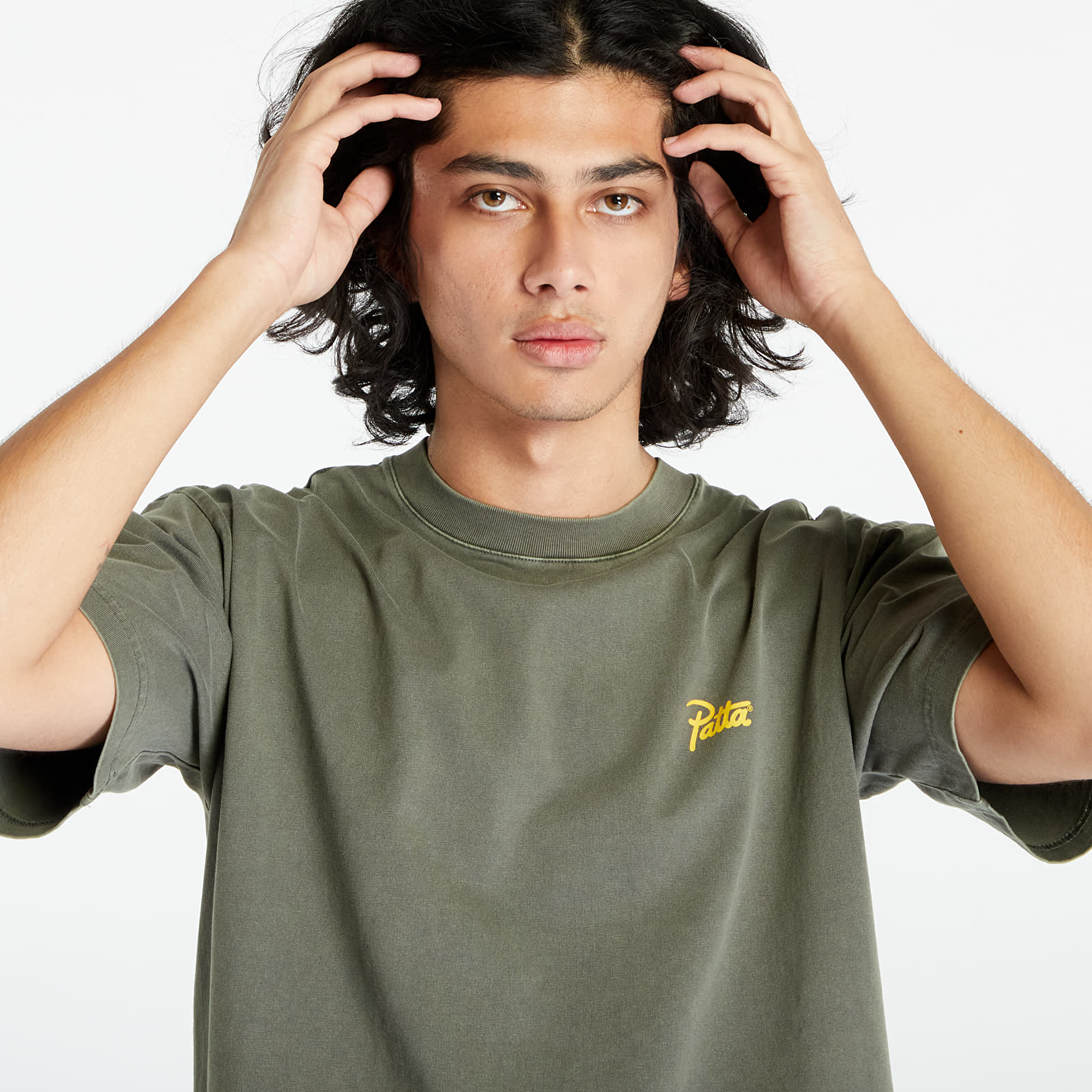T-shirts Patta Reflect And Manifest Washed T-Shirt Beetle