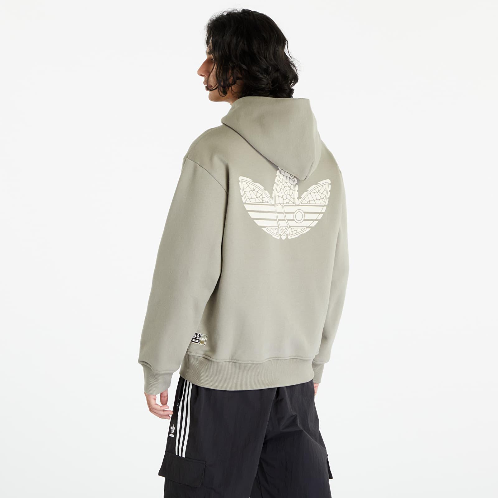 Hoodies and sweatshirts adidas Hoodie Silver Pebble Footshop