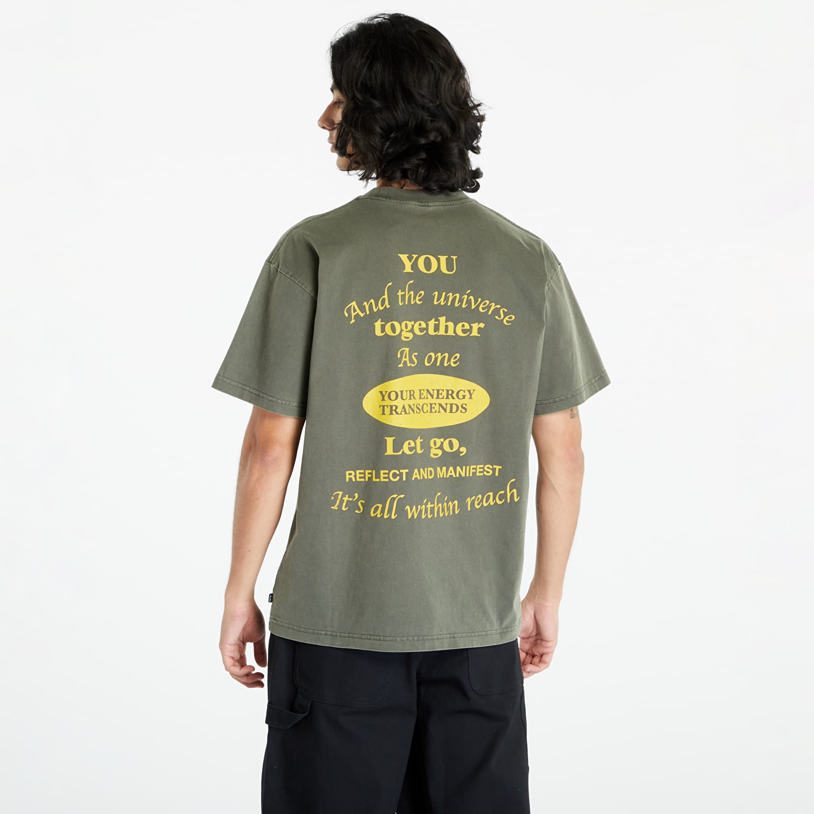 T-shirts Patta Reflect And Manifest Washed T-Shirt Beetle
