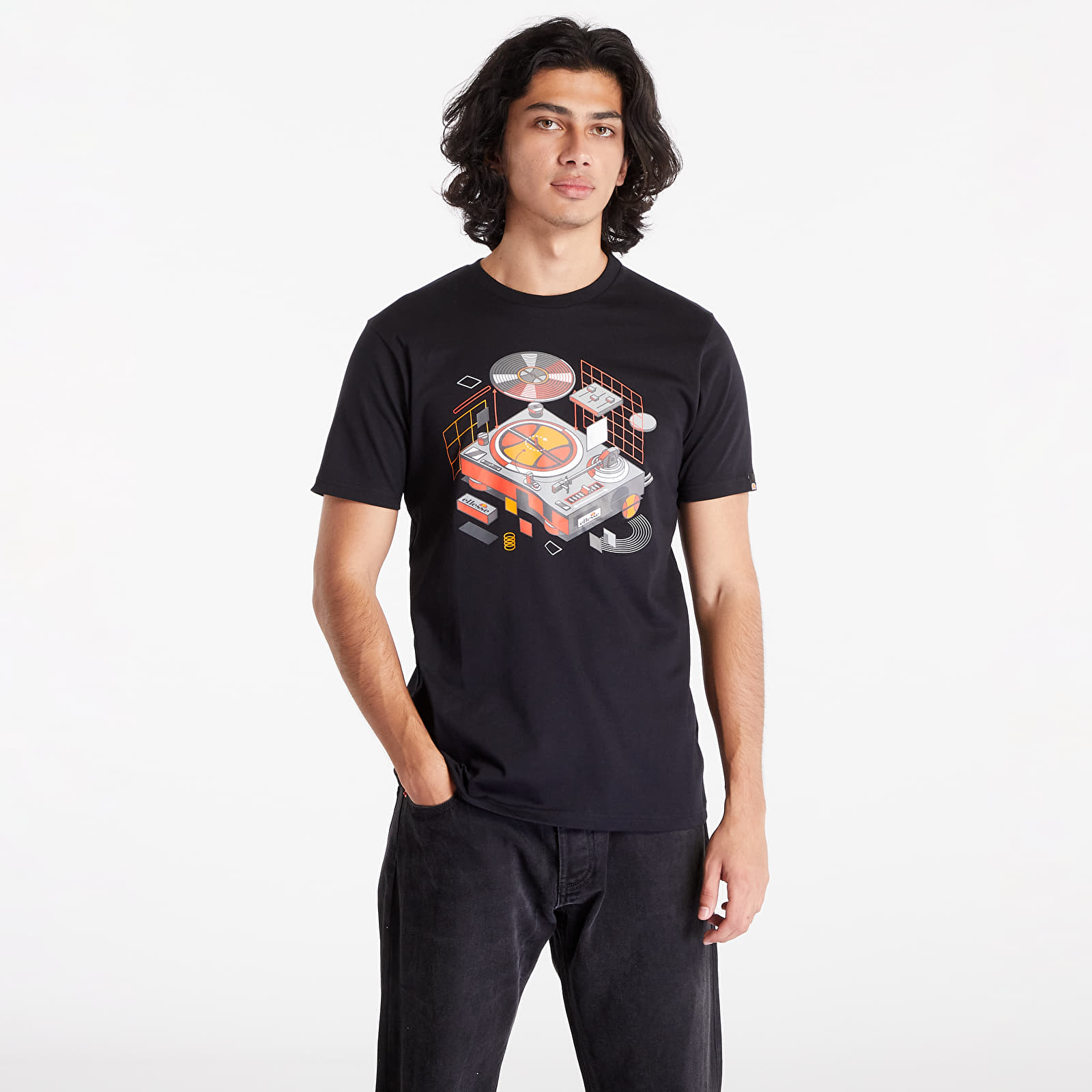 Trička Ellesse Musa T-Shirt Black