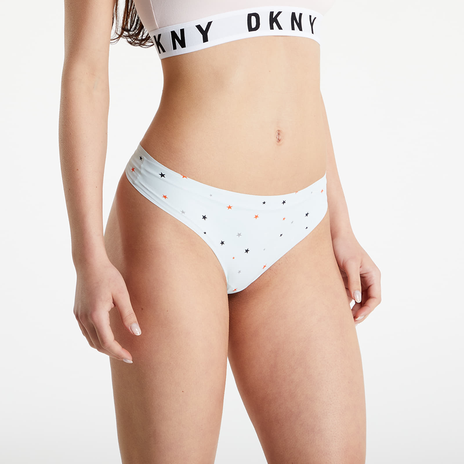 Σλιπ DKNY Litewear-Cut Thong Star Print Mint