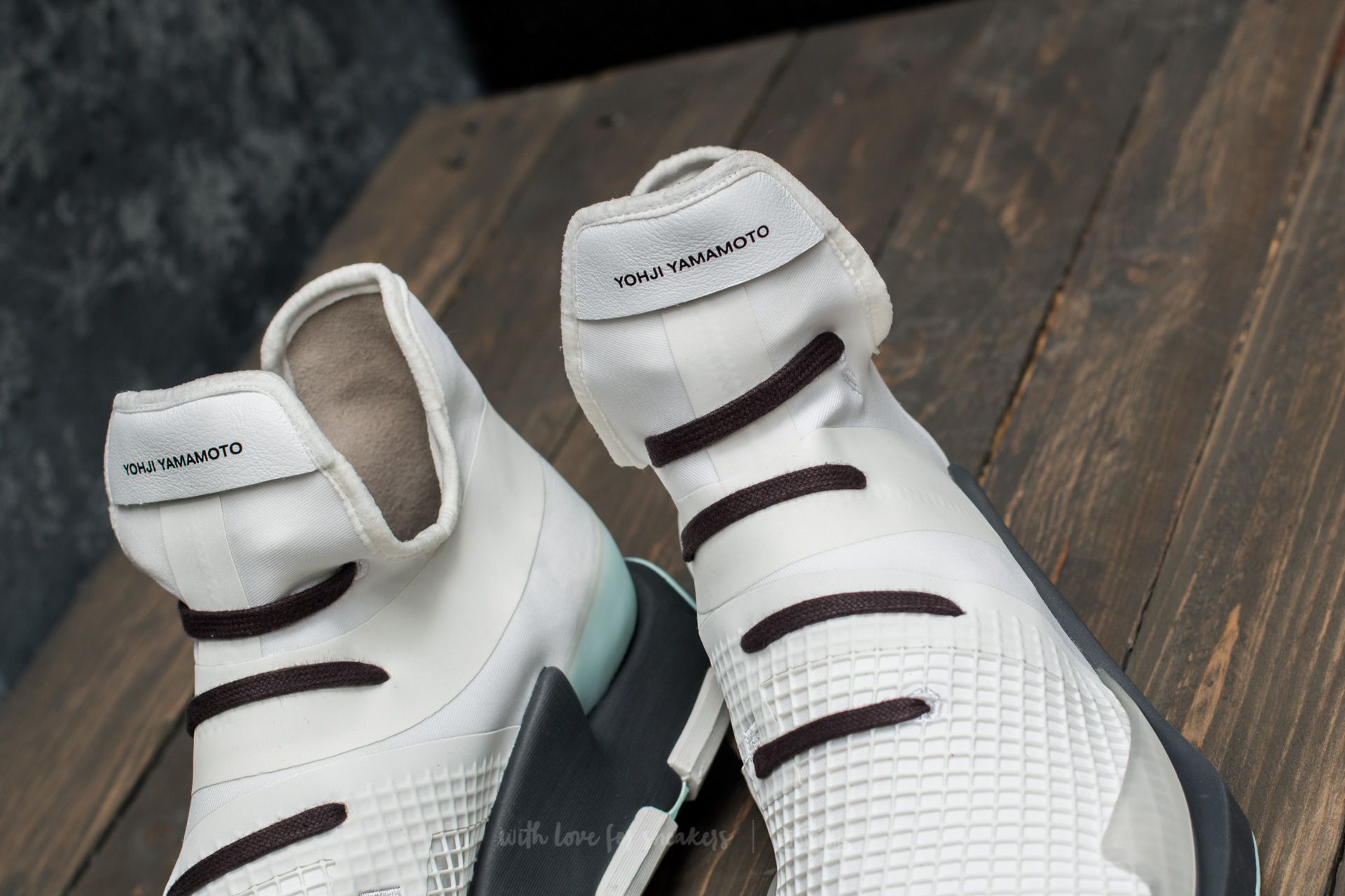 Men s shoes Y 3 Noci Low Crystal White Crystal White Utility