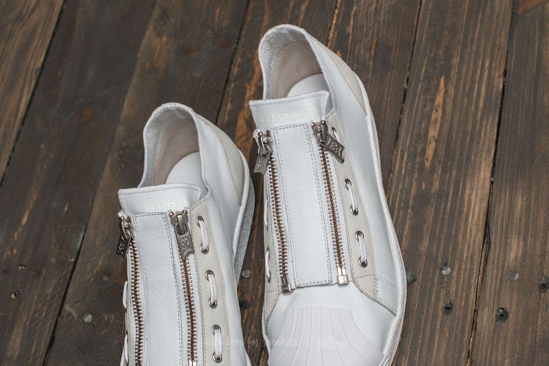 Men's shoes Y-3 Super Zip Footwear White/ Footwear White/ Footwear White |  Footshop
