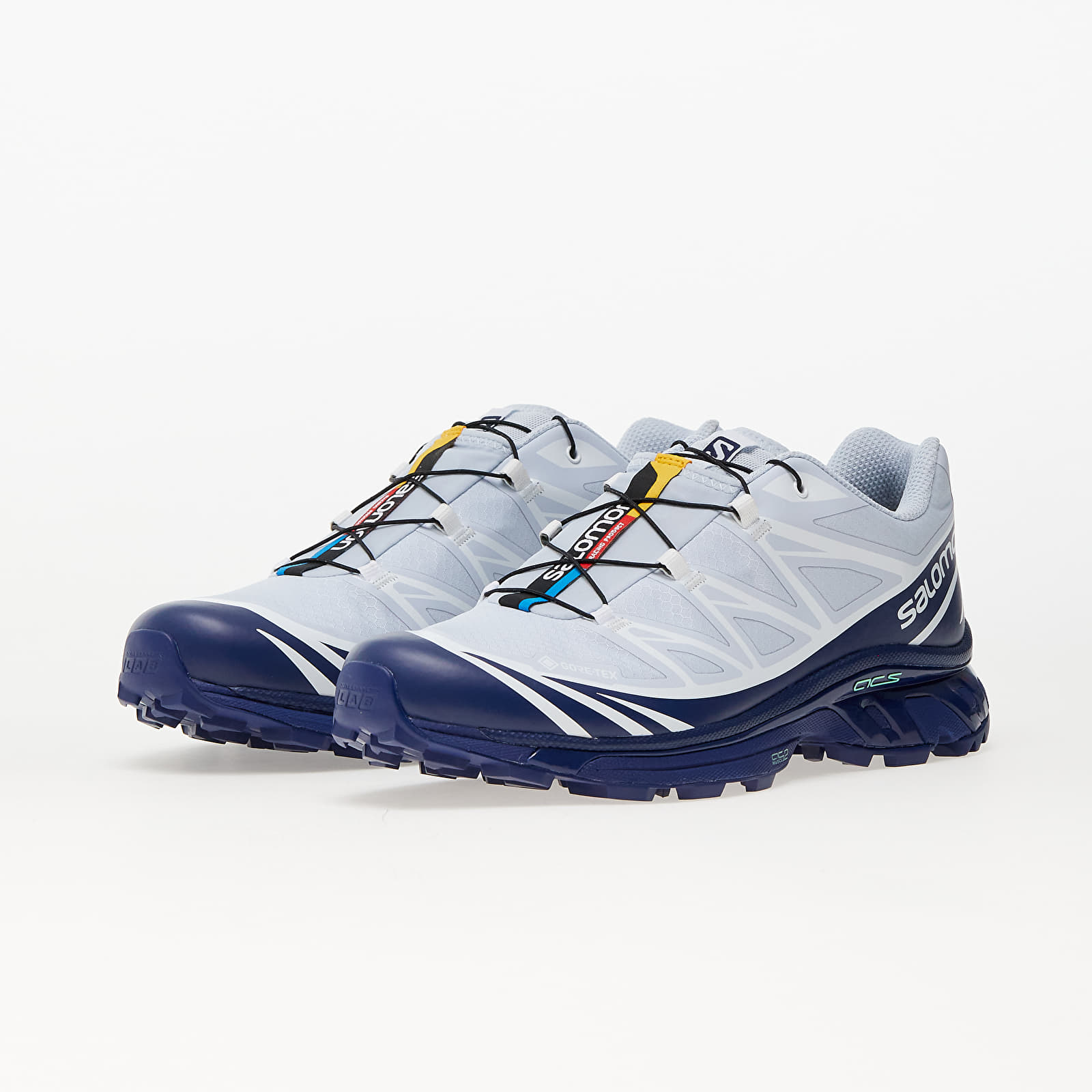 Zapatillas Hombre Salomon XT-6 GTX Blue Print/ Heather/ White
