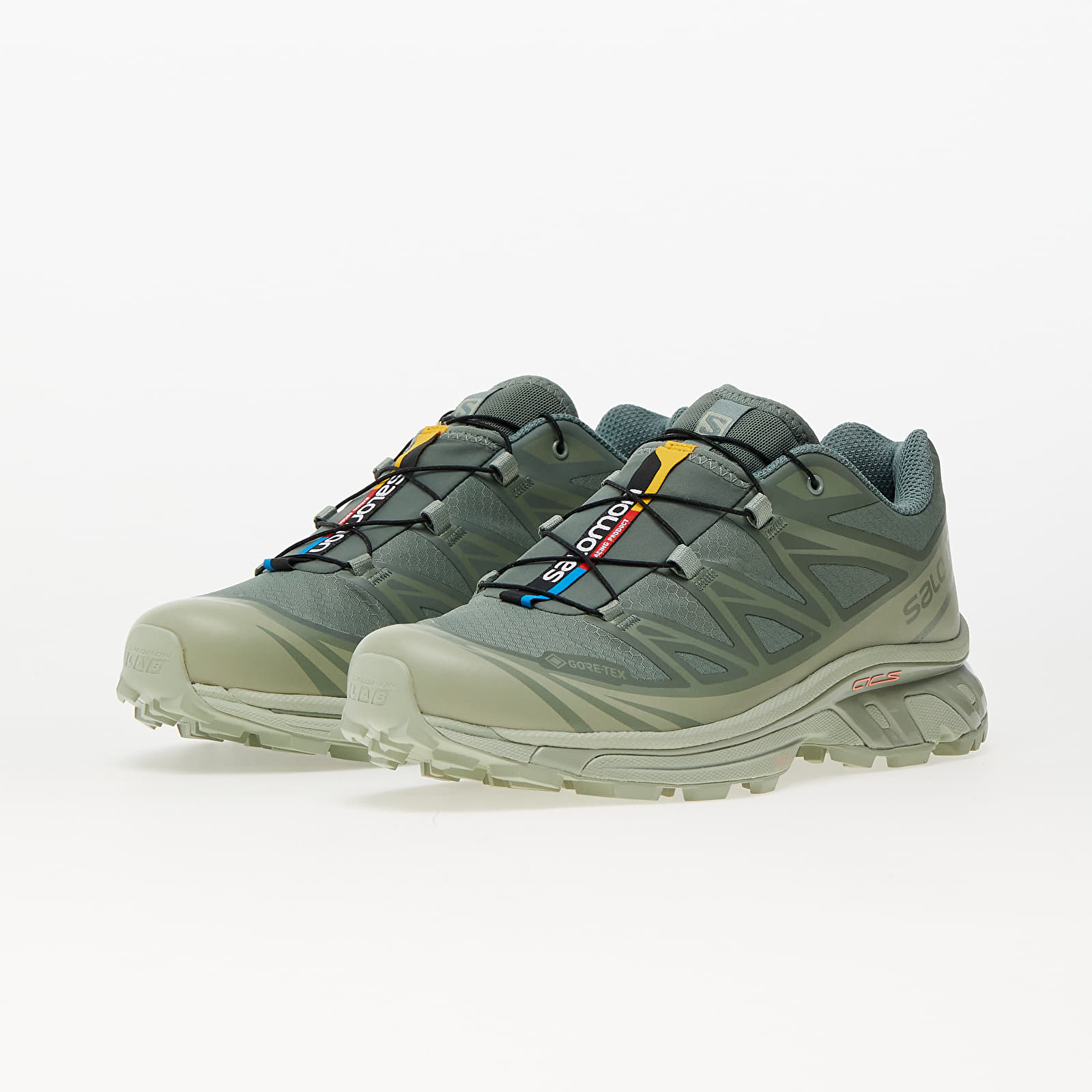 Chaussures et baskets homme Salomon XT-6 GTX Desert Sage/ Lily Pad/ Laurel Wreath