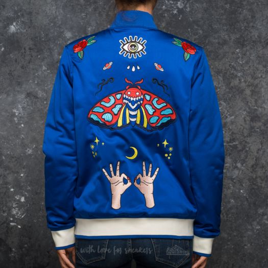 Adidas embroidered bomber jacket new arrivals