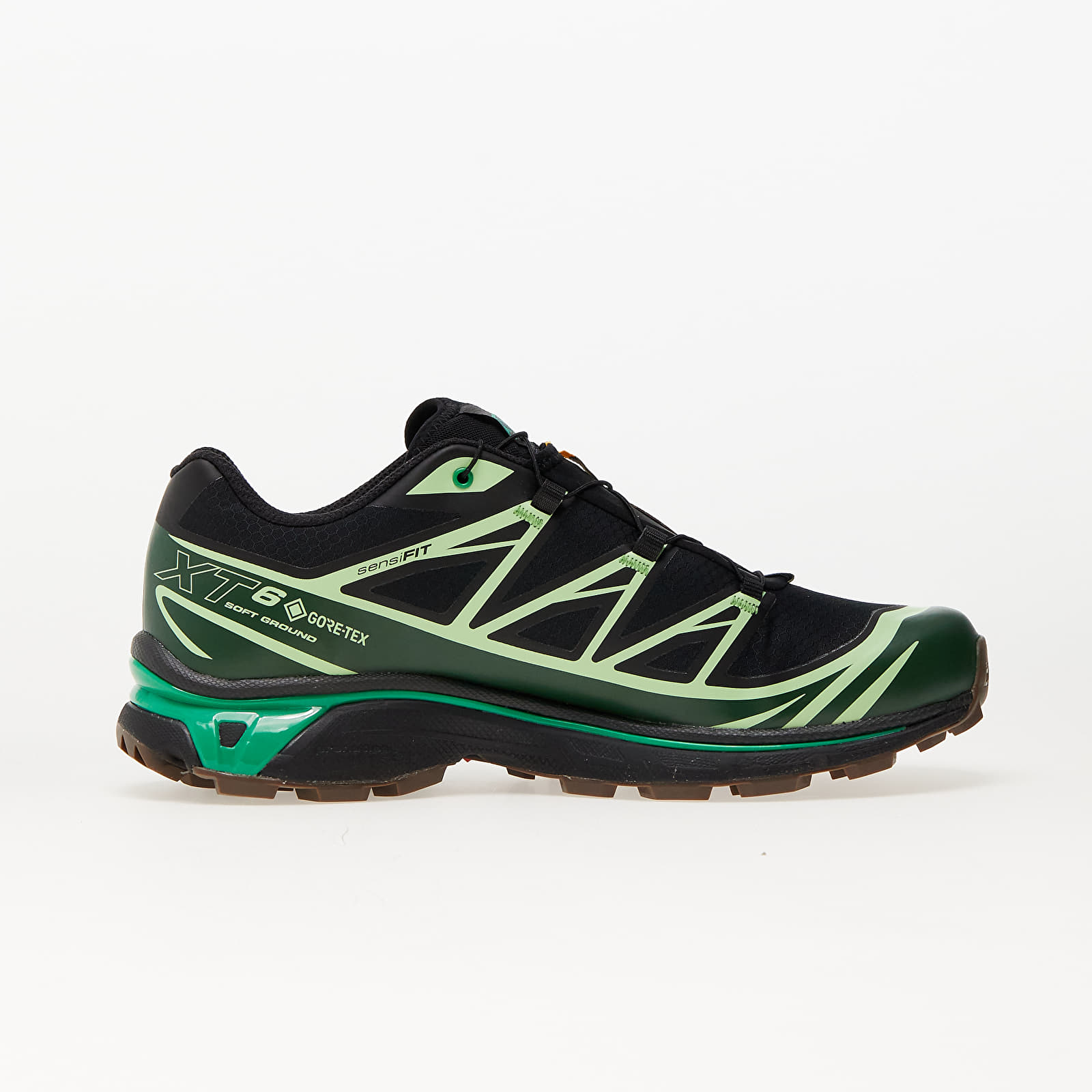 Pánské tenisky a boty Salomon XT-6 GTX Black/ Eden/ Green Ash | Footshop