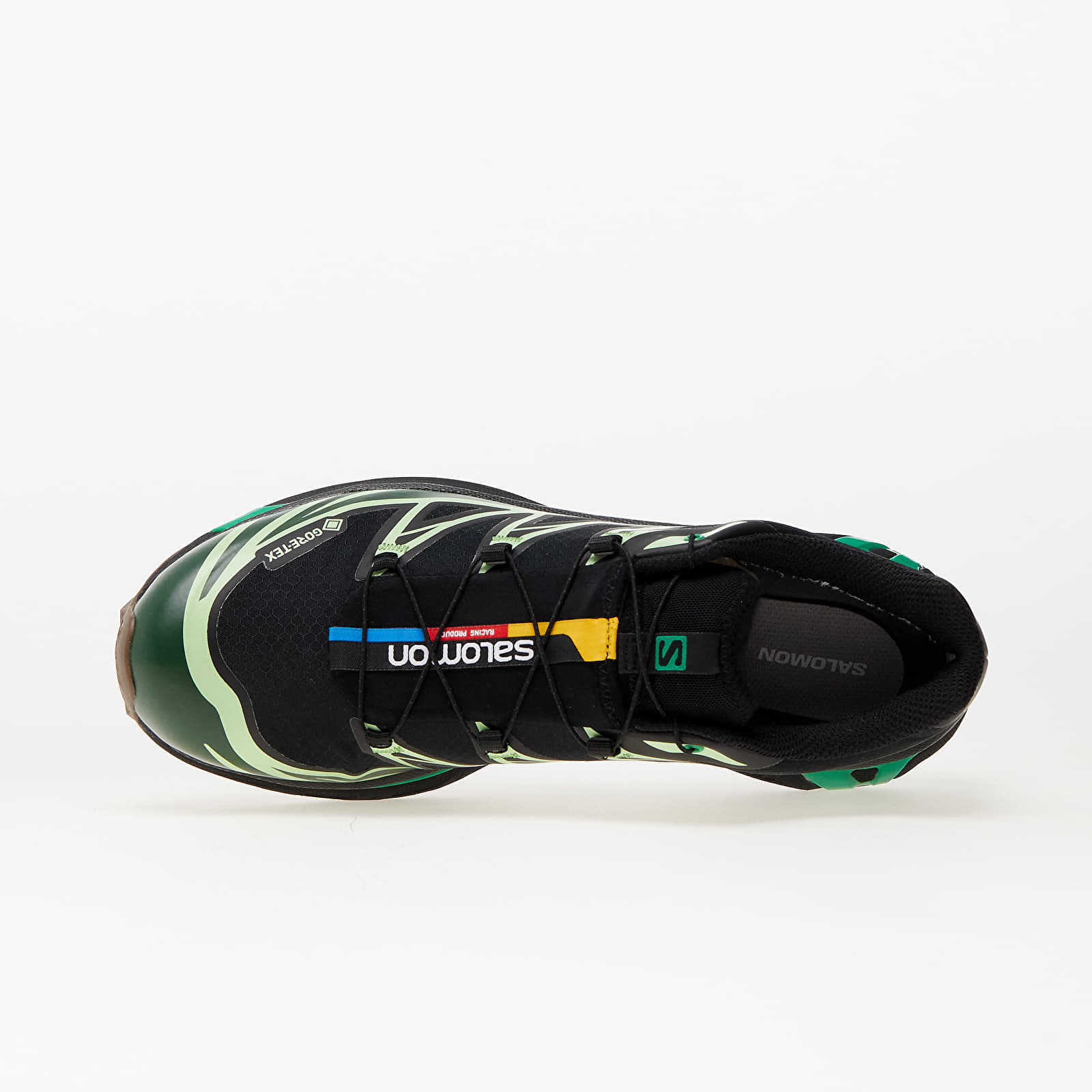 Scarpe uomo Salomon XT-6 GTX Black/ Eden/ Green Ash