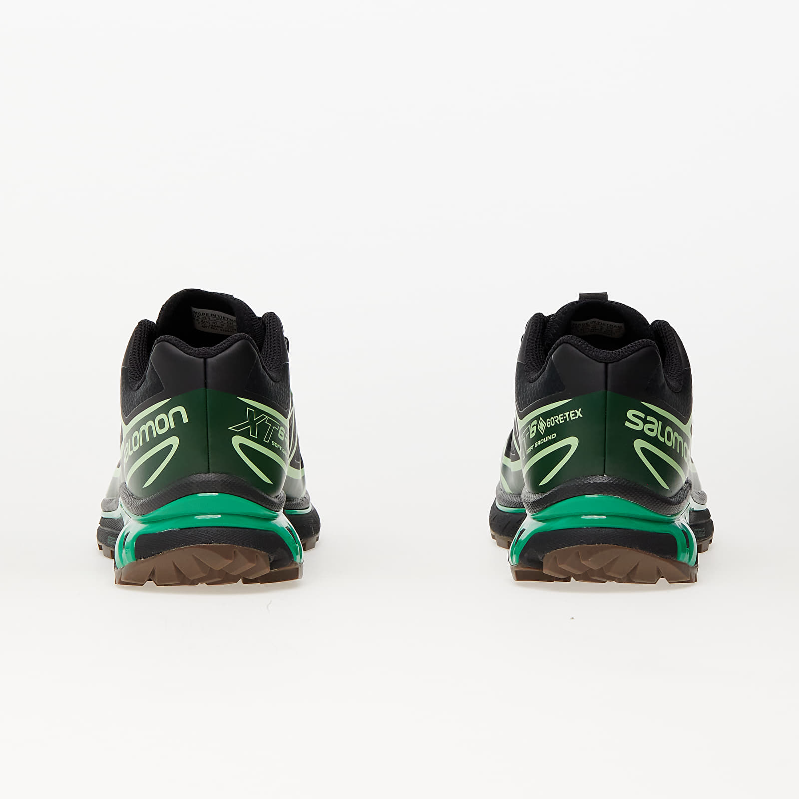 Sneakers Salomon XT-6 GTX Black/ Eden/ Green Ash UK 8