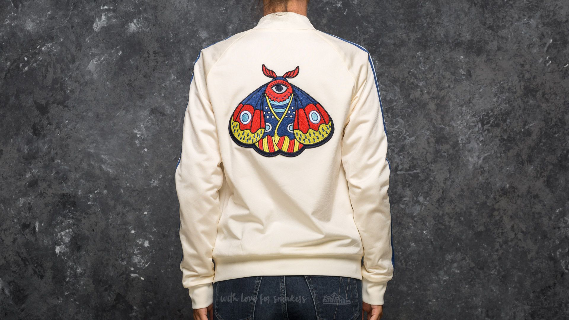 Adidas embellished outlet arts bomber