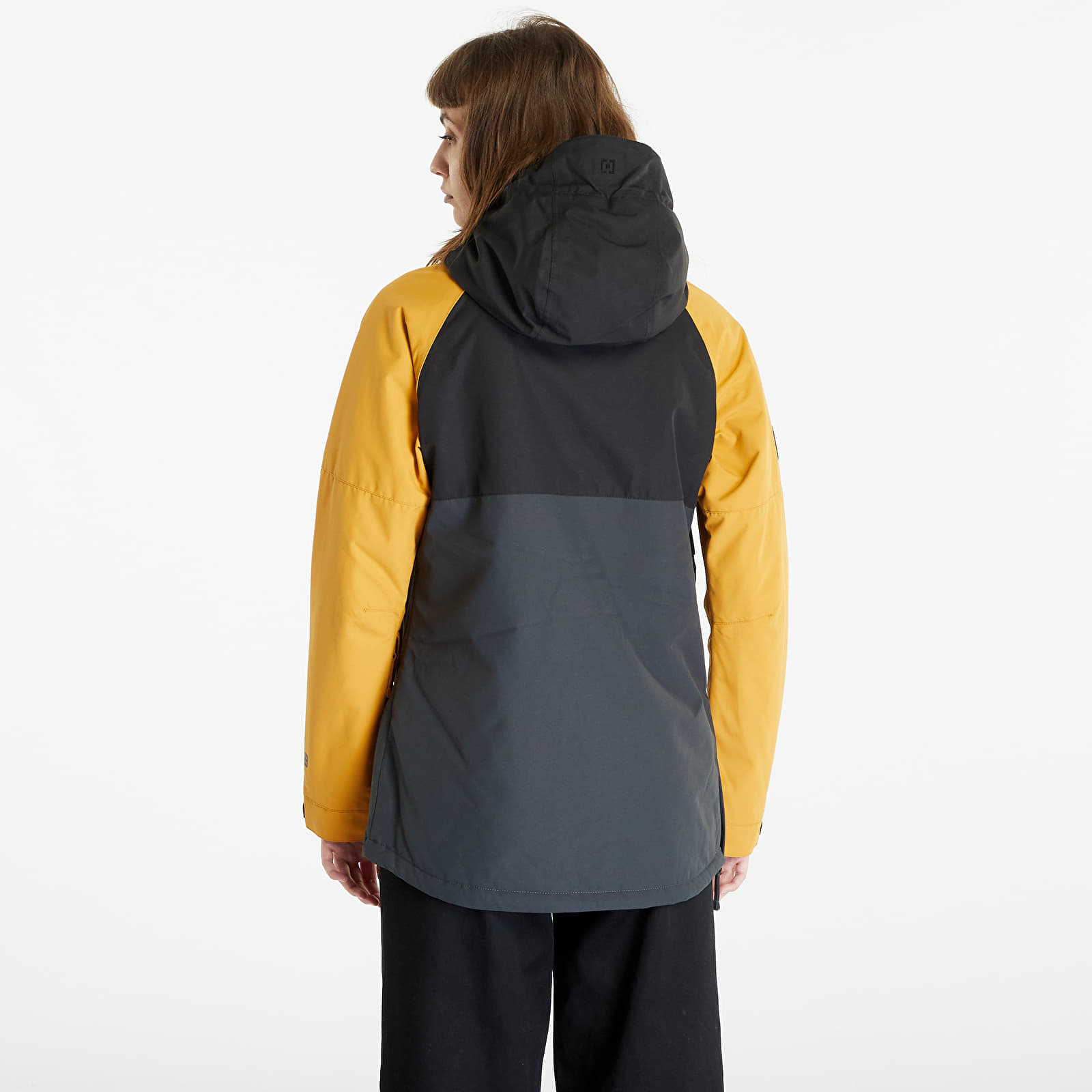 Jackets Horsefeathers Mija Jacket Black/ Spruce Yellow